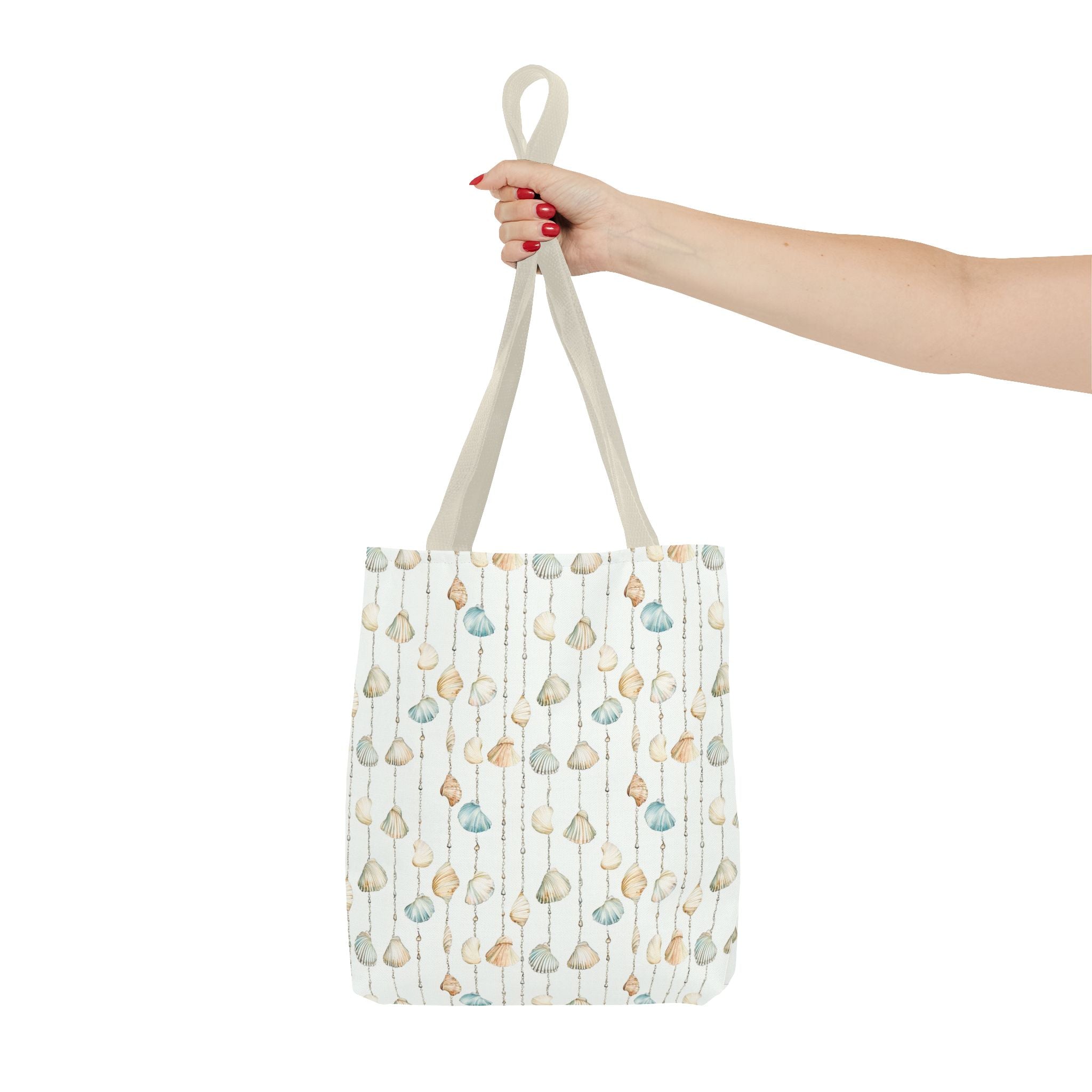 Seashell Lovers- Chic Patterns Tote Bag, Stylish Handbag, Reusable Shopping Tote, Beach Bag, Gift for Her, Eco-Friendly Bag, Casual Purse