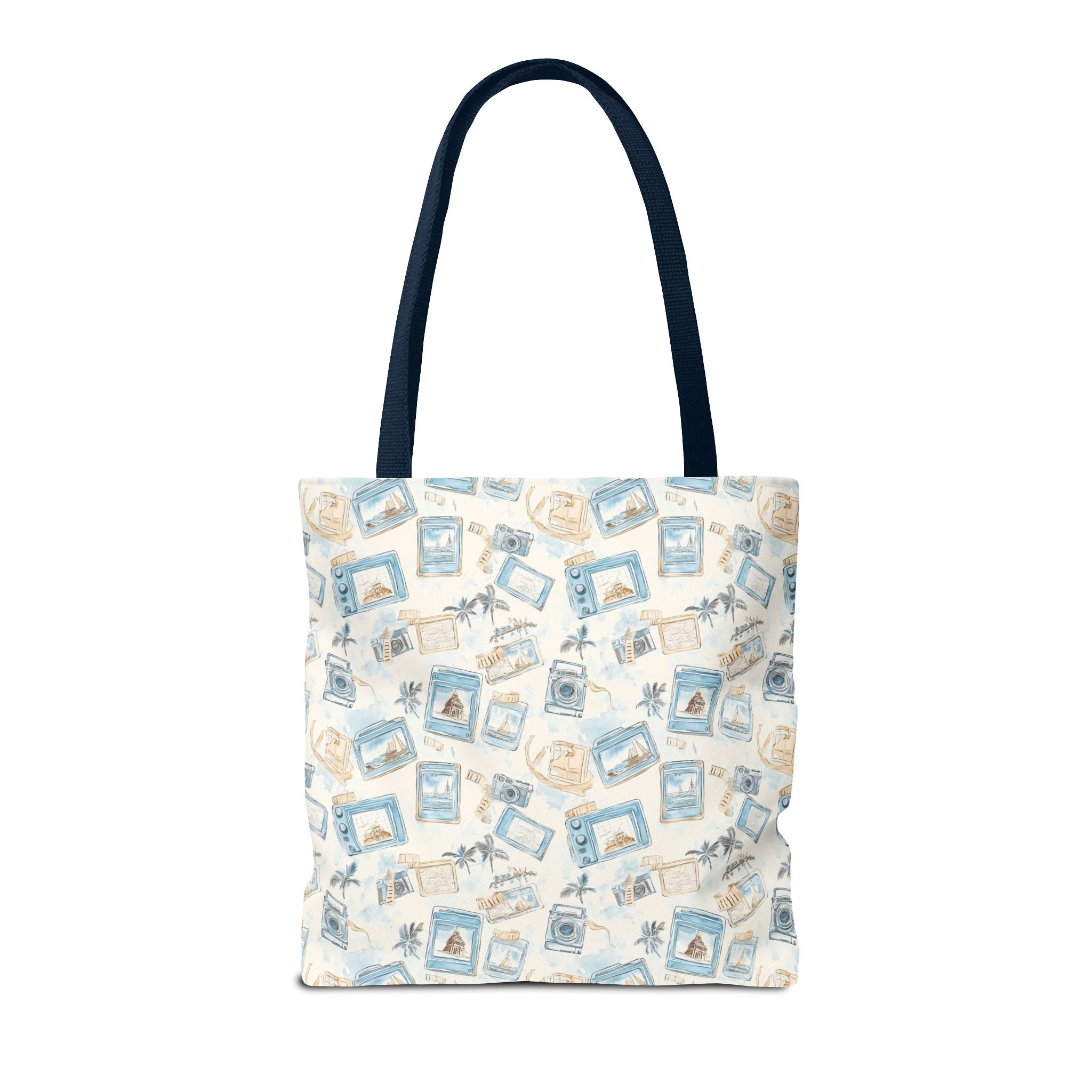 Vintage Vacay- Beach Vibes Tote Bag, Ocean Tote, Summer Accessories, Vacation Ready Bag, Coastal Shopping Bag, Gift for Travelers