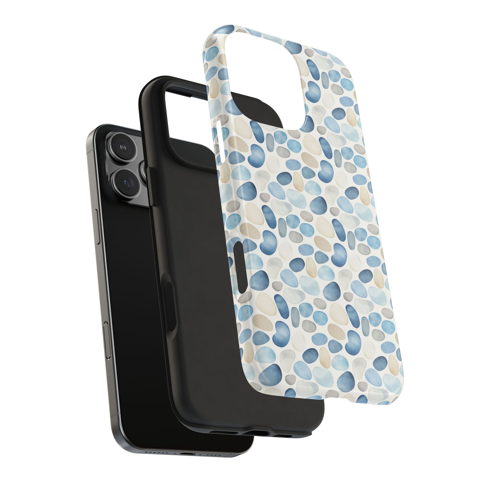 Cobblestone- Stylish Tough Phone Cases with Pebble Design, Durable Phone Accessories, Trendy Phone Cover, Protective Case, Gift for Tech Lovers