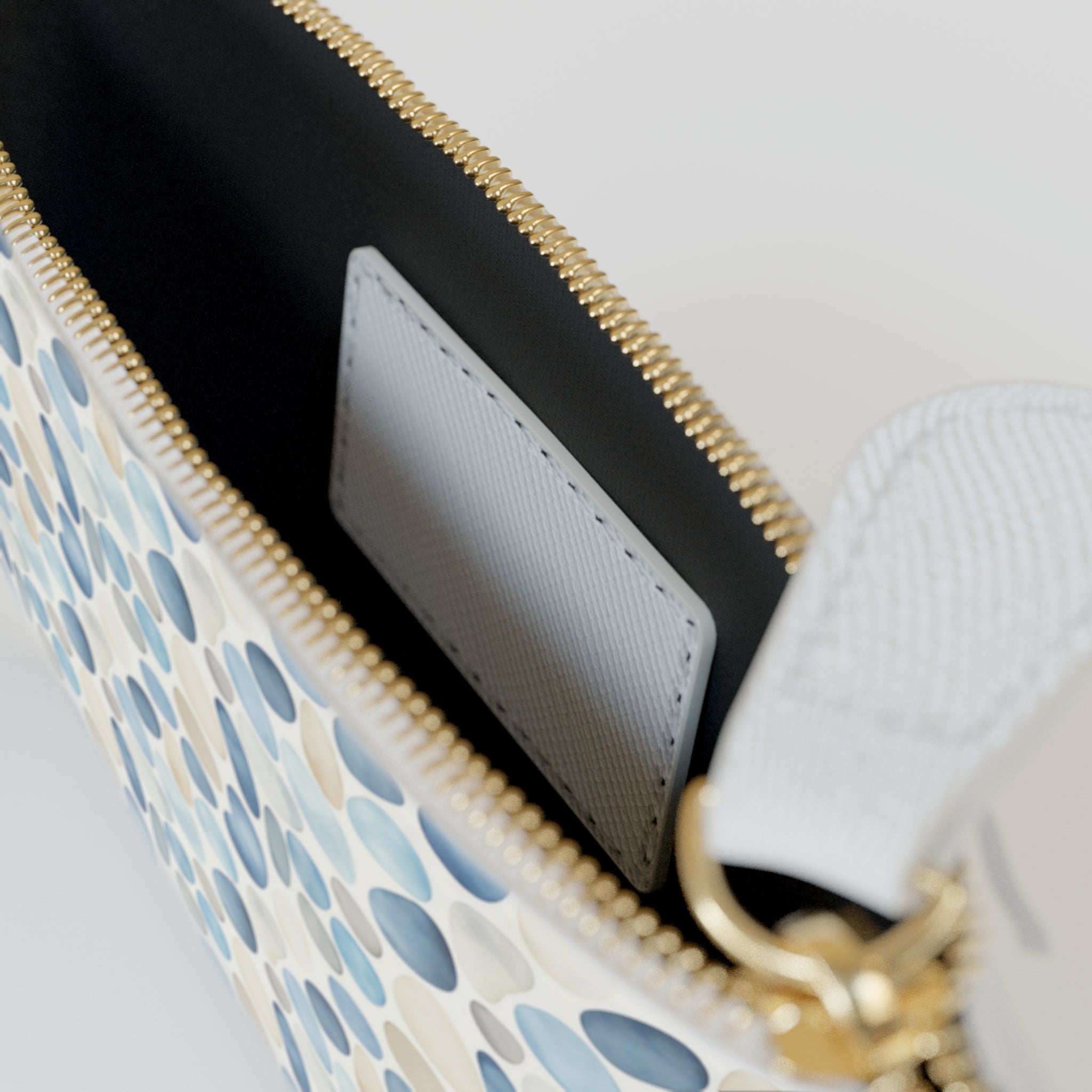Cobblestone Mini Vegan Leather Clutch Bag, Mini Clutch, Gift for her.
