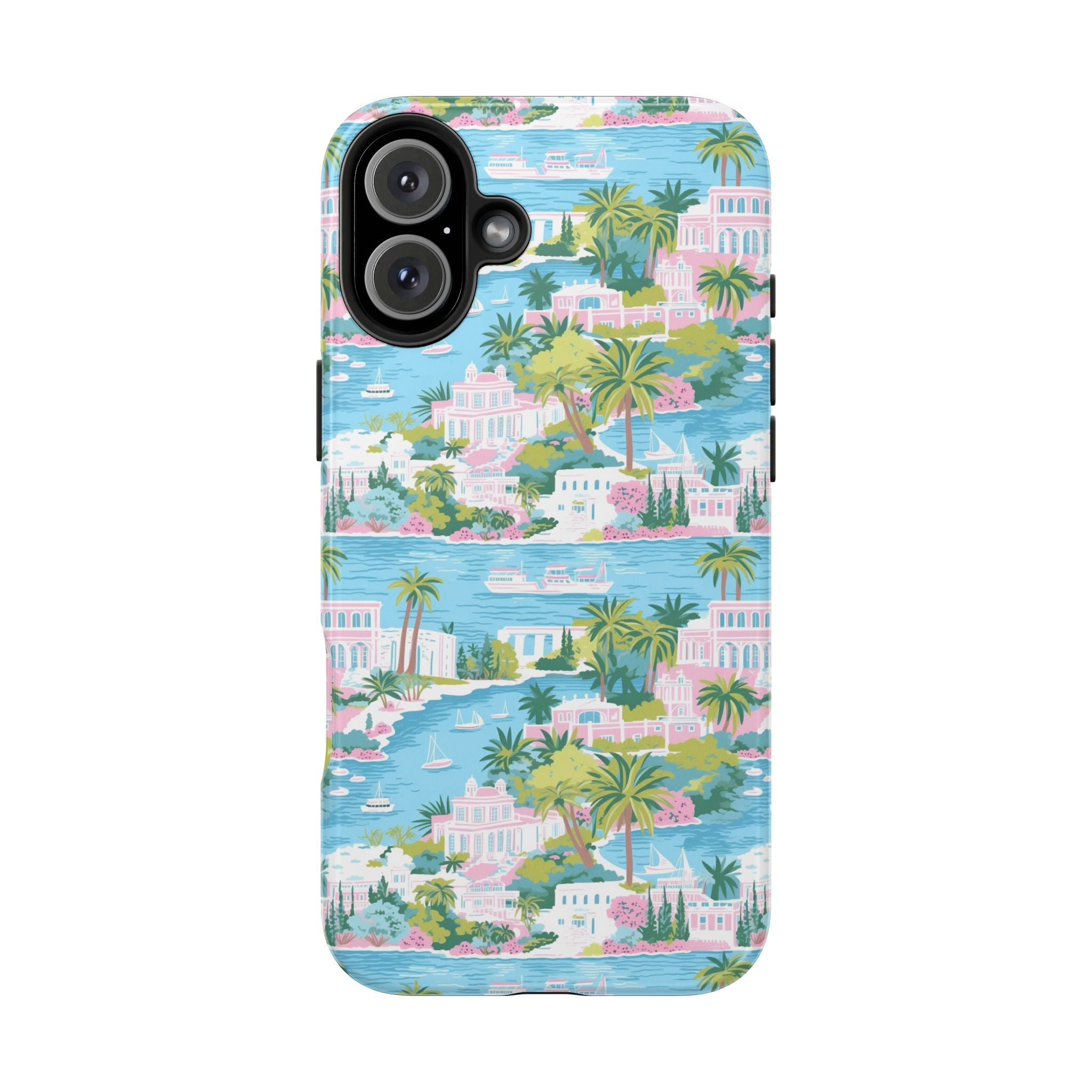 Greek Island - Tropical Phone Cases - Durable Phone Covers, Summer Vibes, Beach-Themed Accessories, Perfect Gift for Travelers