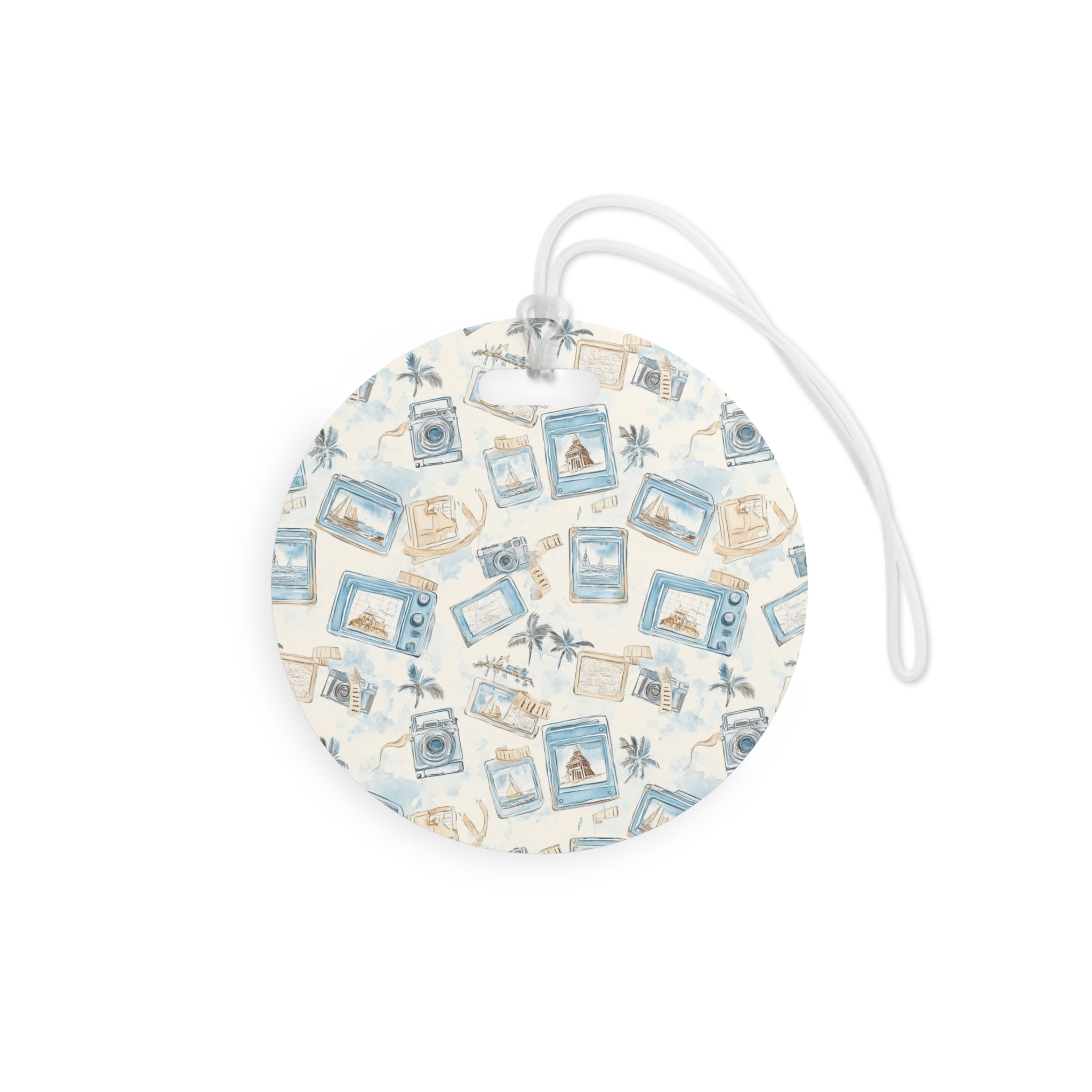 Vintage Vacay Luggage Tag, Travel Accessories, Luggage, Vacation must have, Beach Vacation Supplies