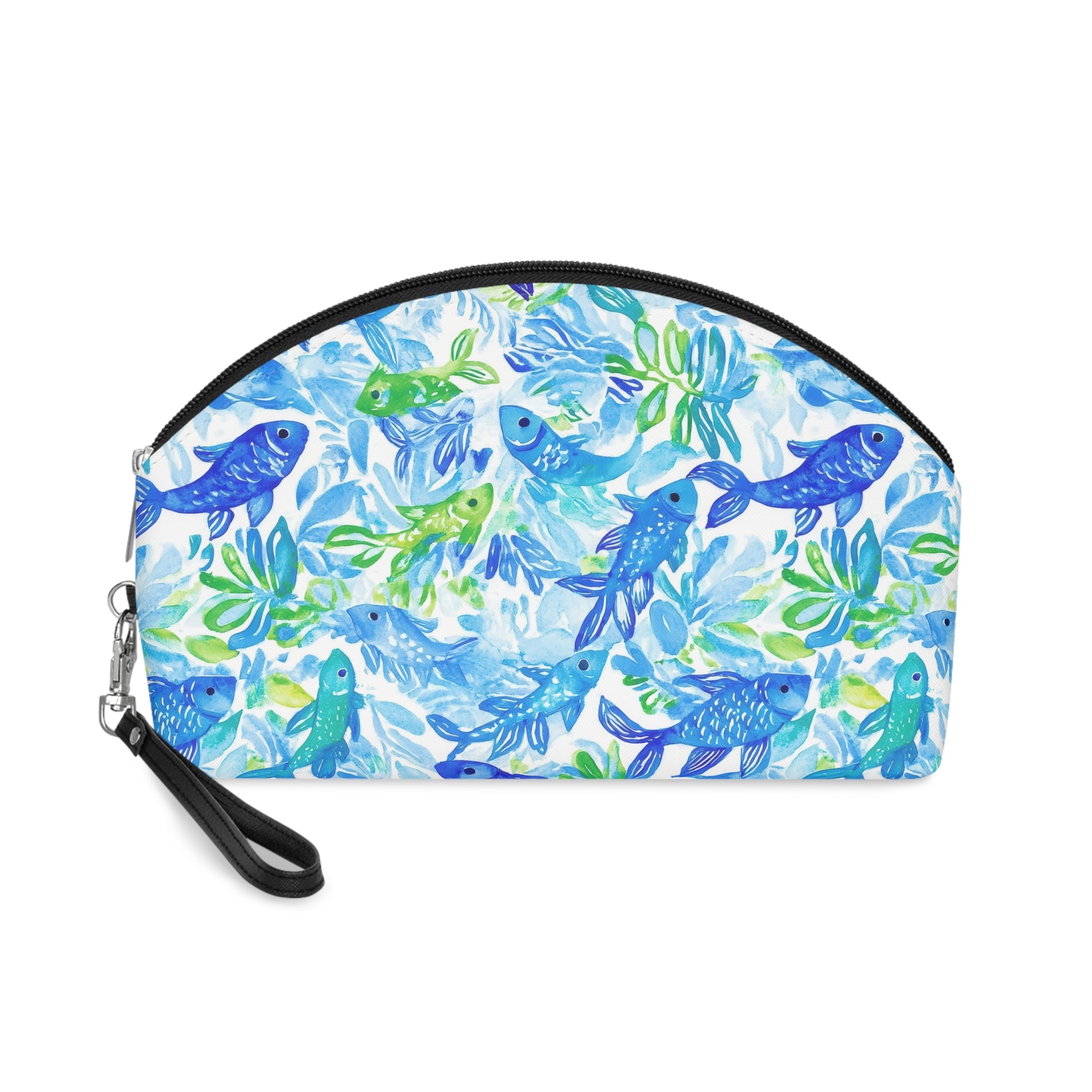 Vibrant Makeup Bag, PU Faux Leather Makeup Bag, Travel Makeup kit, Vacation Makeup bag, Bridesmaid Gift, Makeup Organizer
