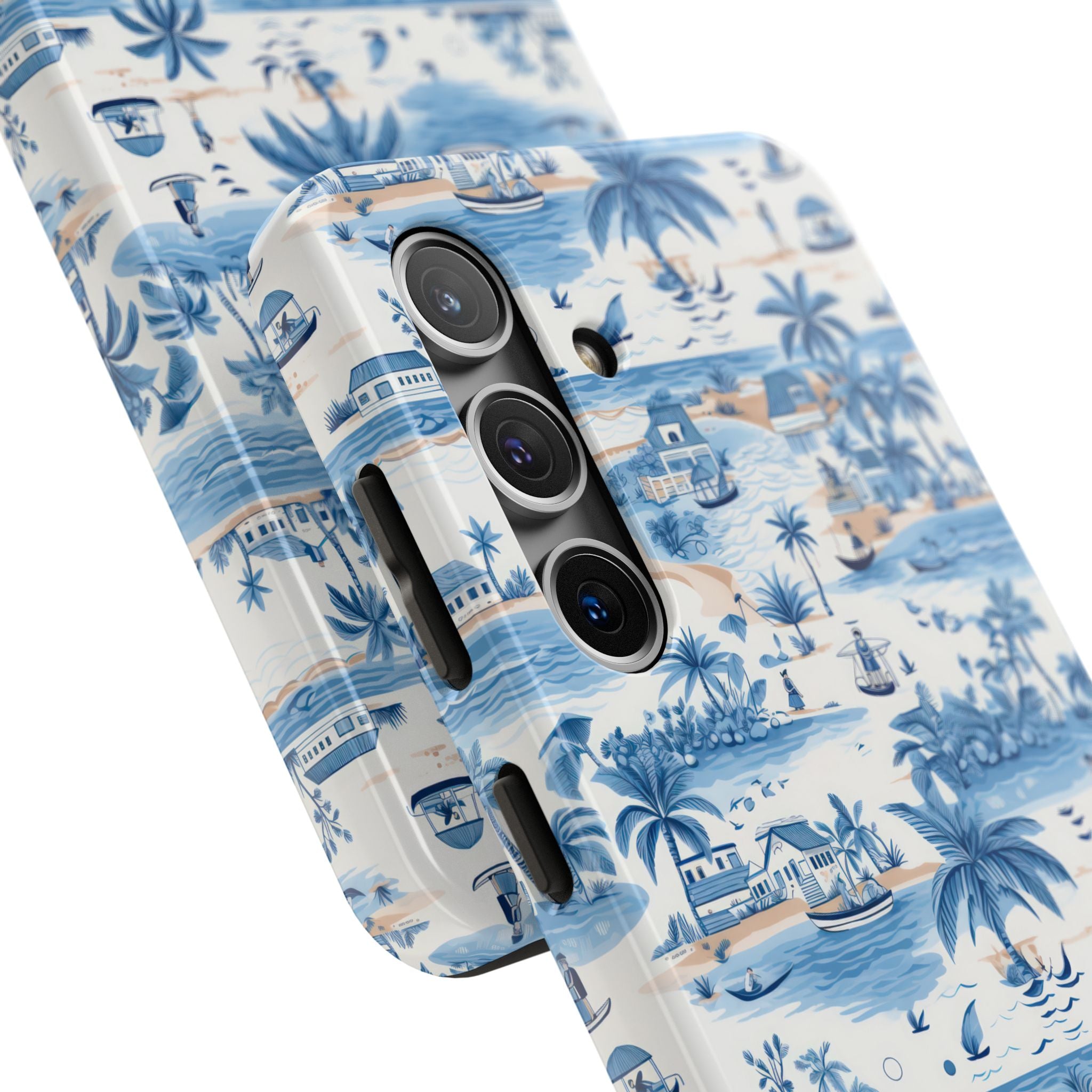 Tropical Blue- Paradise Phone Case - Durable Phone Cover for Beach Lovers, Summer Vibes, Vacation Ready, Gift for Him or Her, Unique Phone [...]
