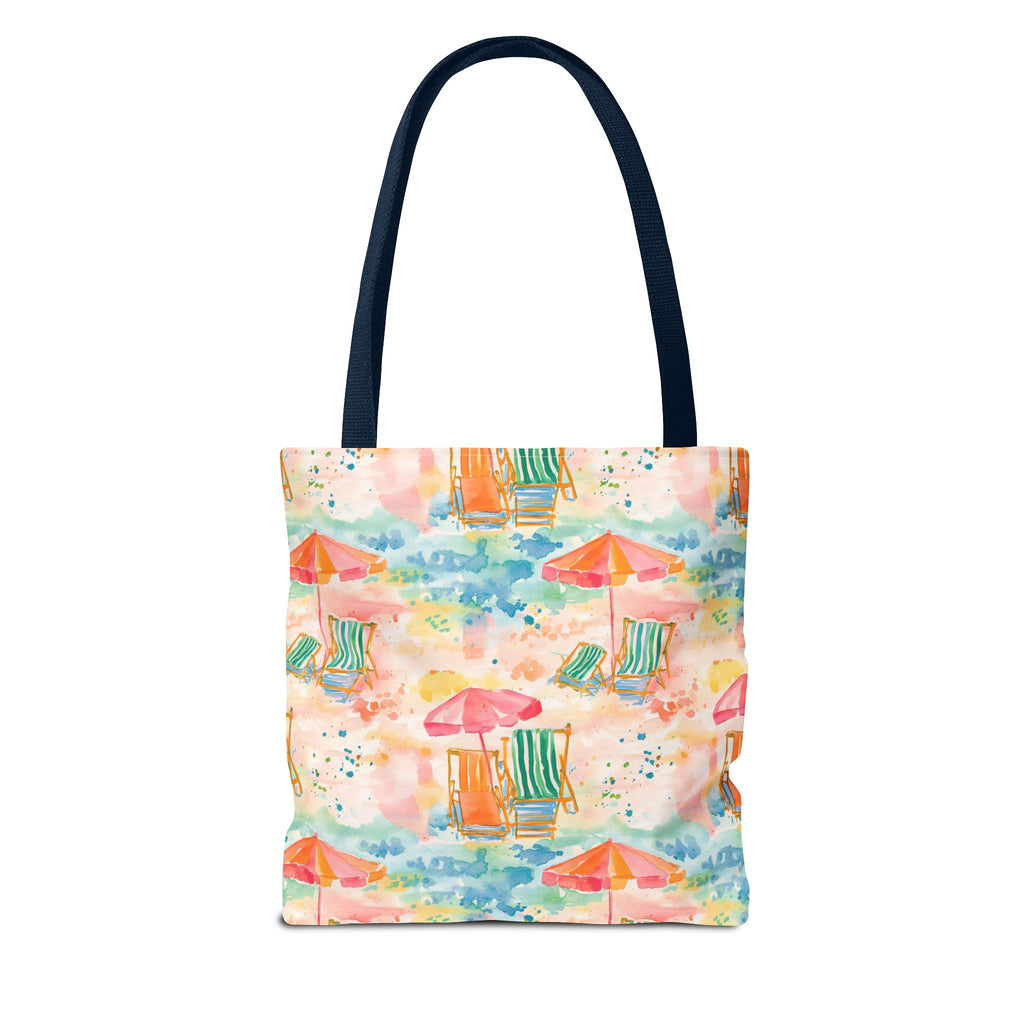 Beach Vibes Tote Bag | Summer Carryall, Vacation Essential, Eco-Friendly Bag, Gift for Her, Travel Organizer