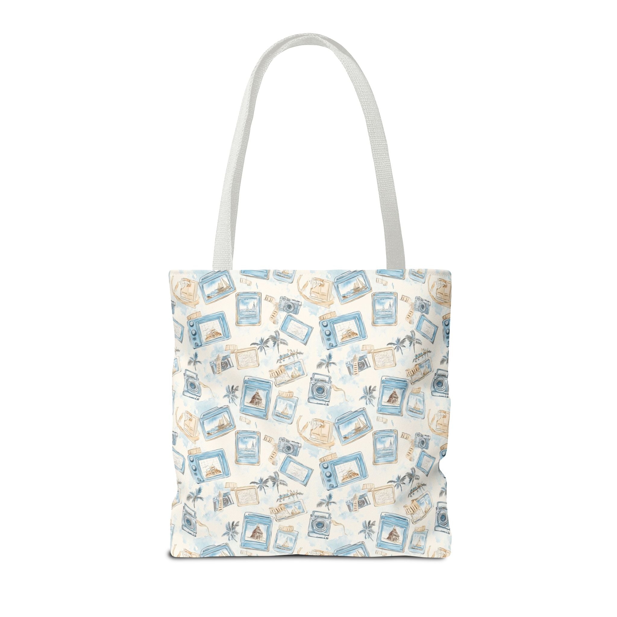 Vintage Vacay- Beach Vibes Tote Bag, Ocean Tote, Summer Accessories, Vacation Ready Bag, Coastal Shopping Bag, Gift for Travelers