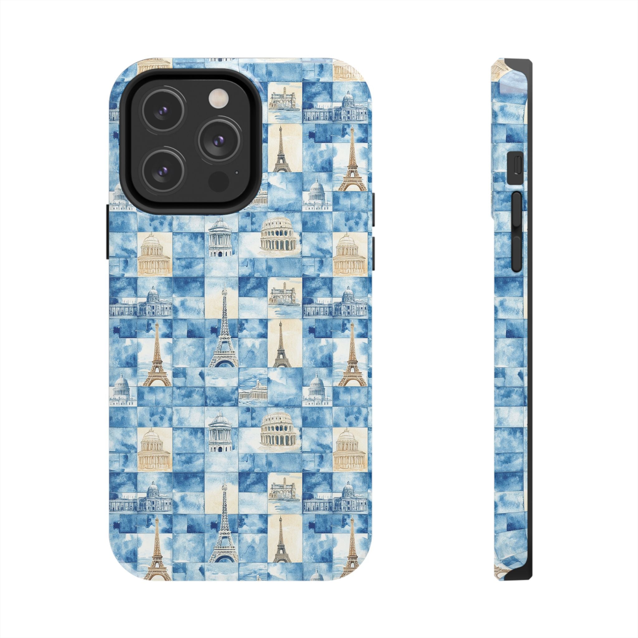 Europe- Travel-Inspired Tough Phone Case | Paris, Architecture Design, Durable Phone Cover, Gift for Travelers, Unique Cell Phone Accessory
