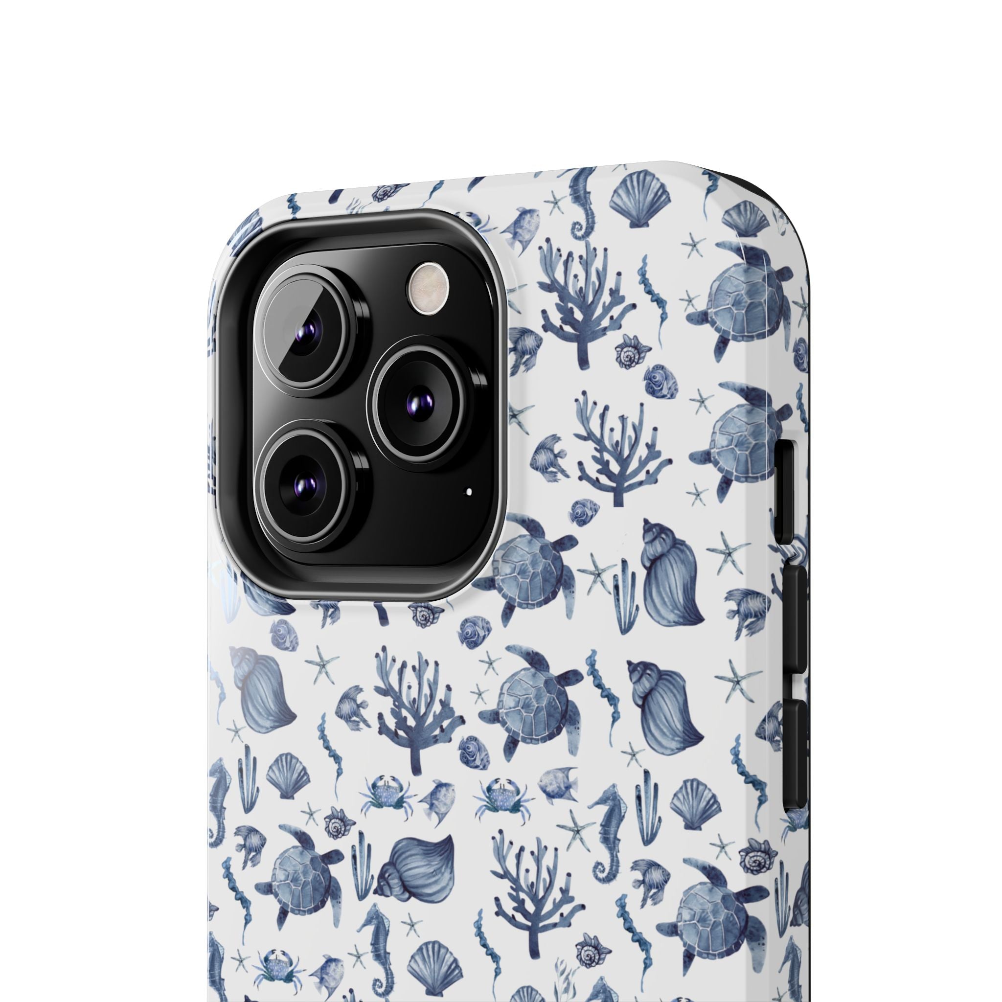 Deep Blue Sea - Ocean-Inspired Tough Phone Cases, Coastal Decor, Beach Lover's Accessory, Ideal Gift, Marine Life Design, Durable Protection