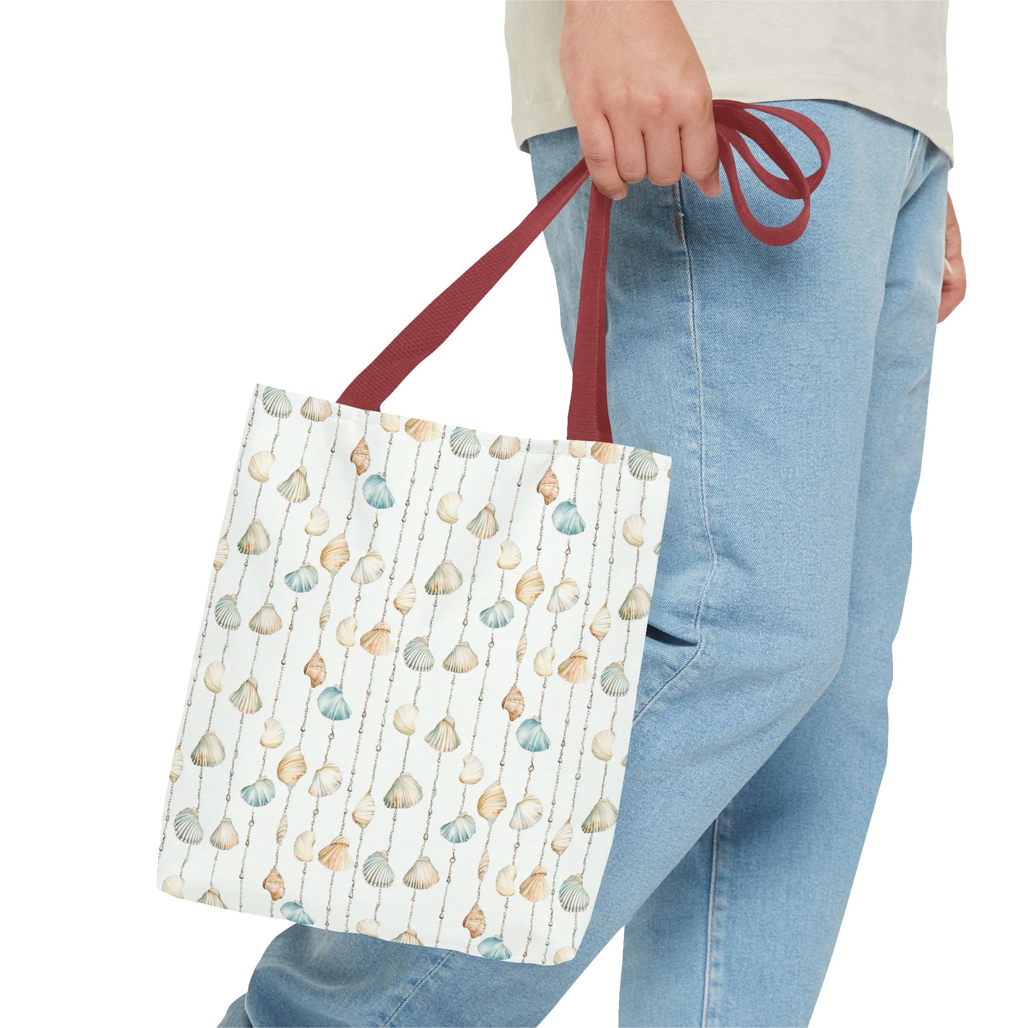 Seashell Lovers- Chic Patterns Tote Bag, Stylish Handbag, Reusable Shopping Tote, Beach Bag, Gift for Her, Eco-Friendly Bag, Casual Purse