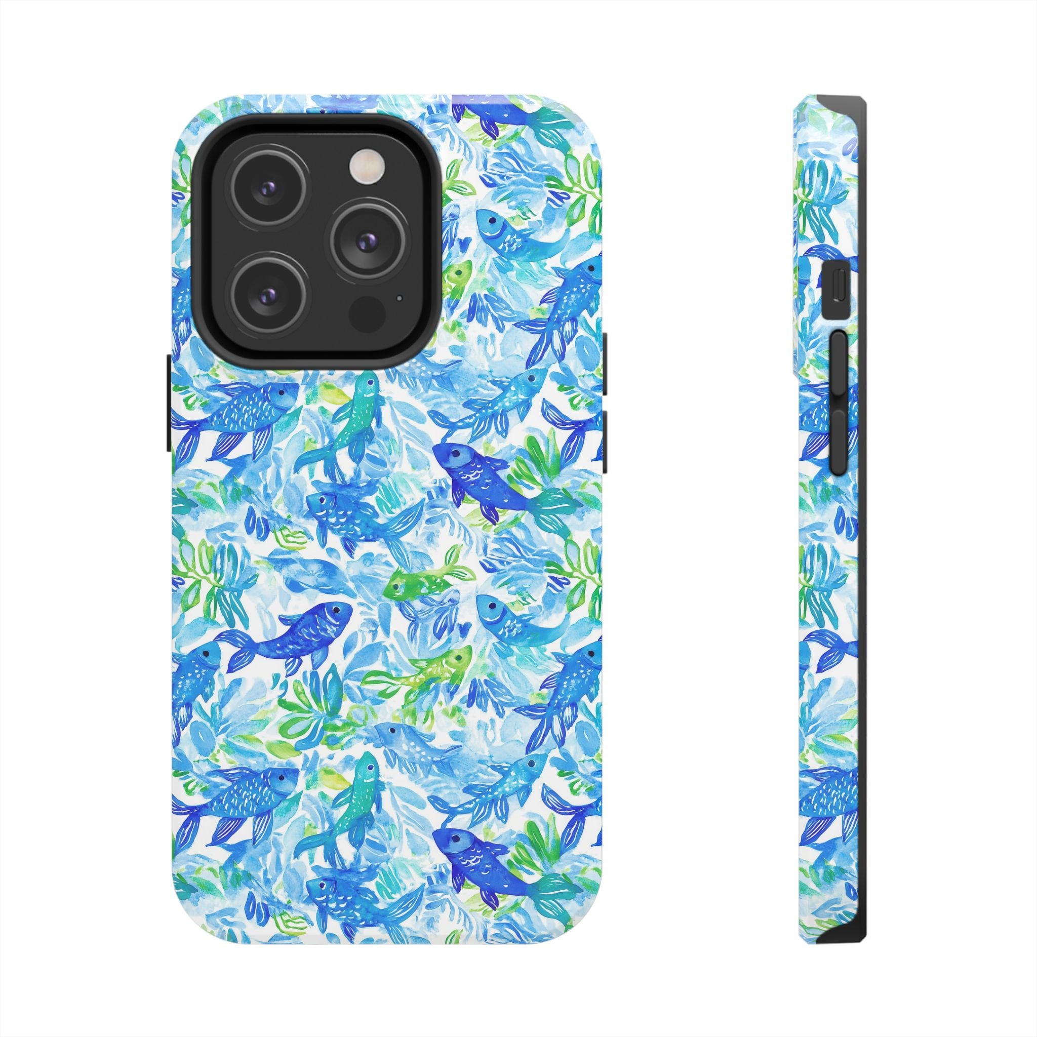 Vibrant Fish- Stylish Tough Phone Cases, Ocean-Inspired Protection, Gift for Nature Lovers, Durable Phone Cover, Summer Vibes Essential
