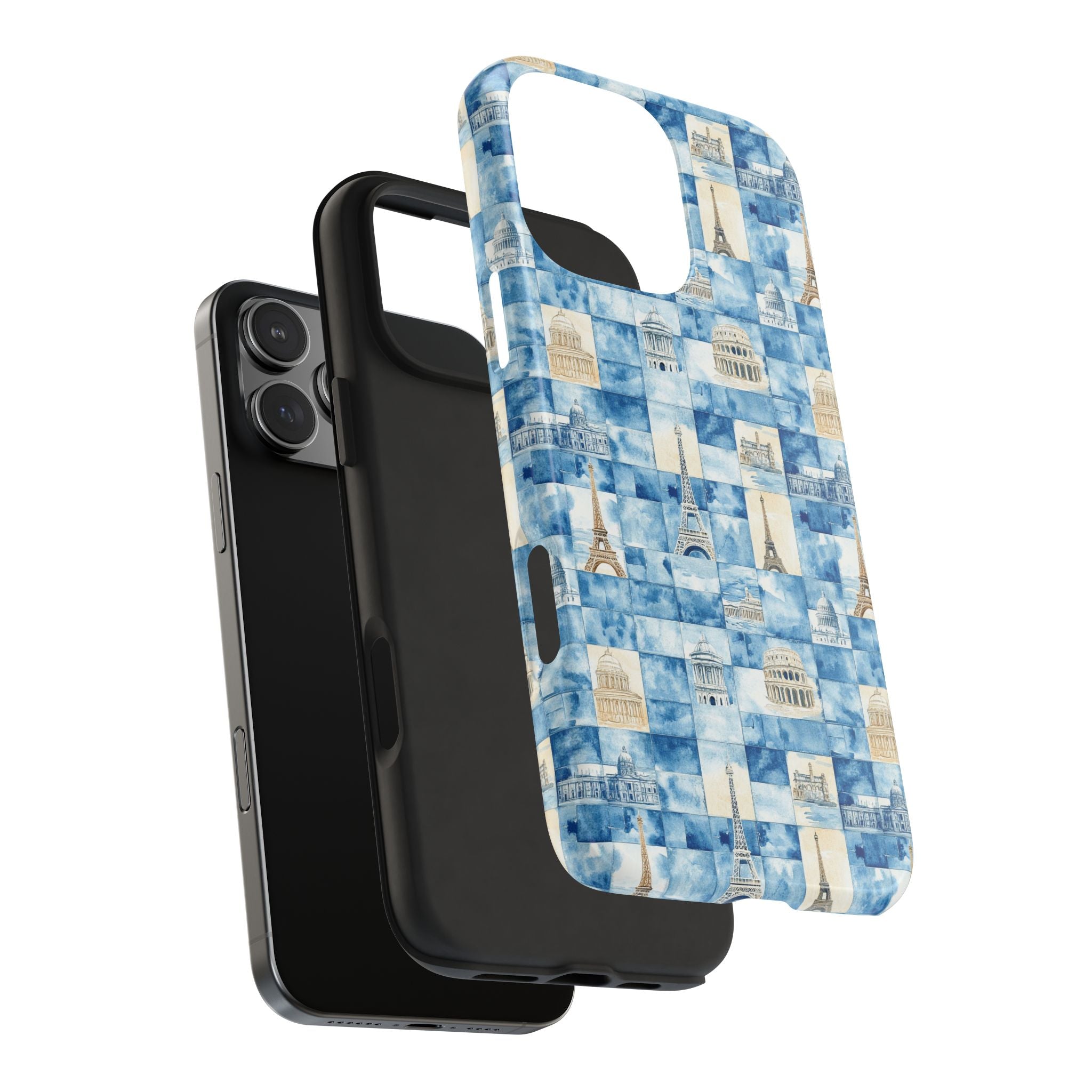Europe- Travel-Inspired Tough Phone Case | Paris, Architecture Design, Durable Phone Cover, Gift for Travelers, Unique Cell Phone Accessory