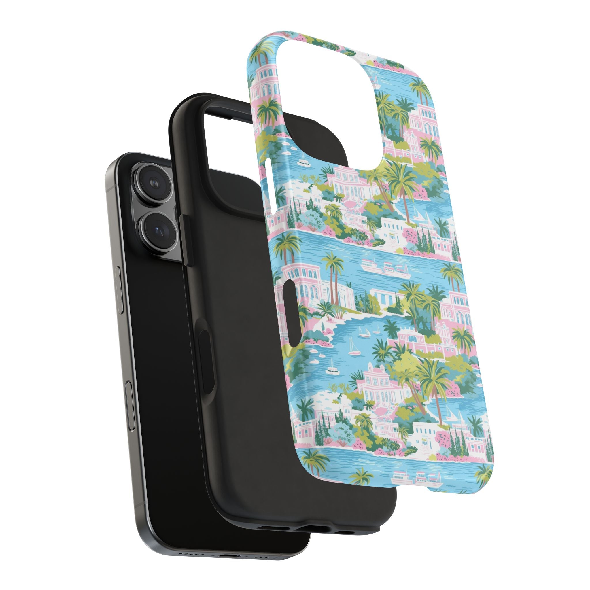 Greek Island - Tropical Phone Cases - Durable Phone Covers, Summer Vibes, Beach-Themed Accessories, Perfect Gift for Travelers