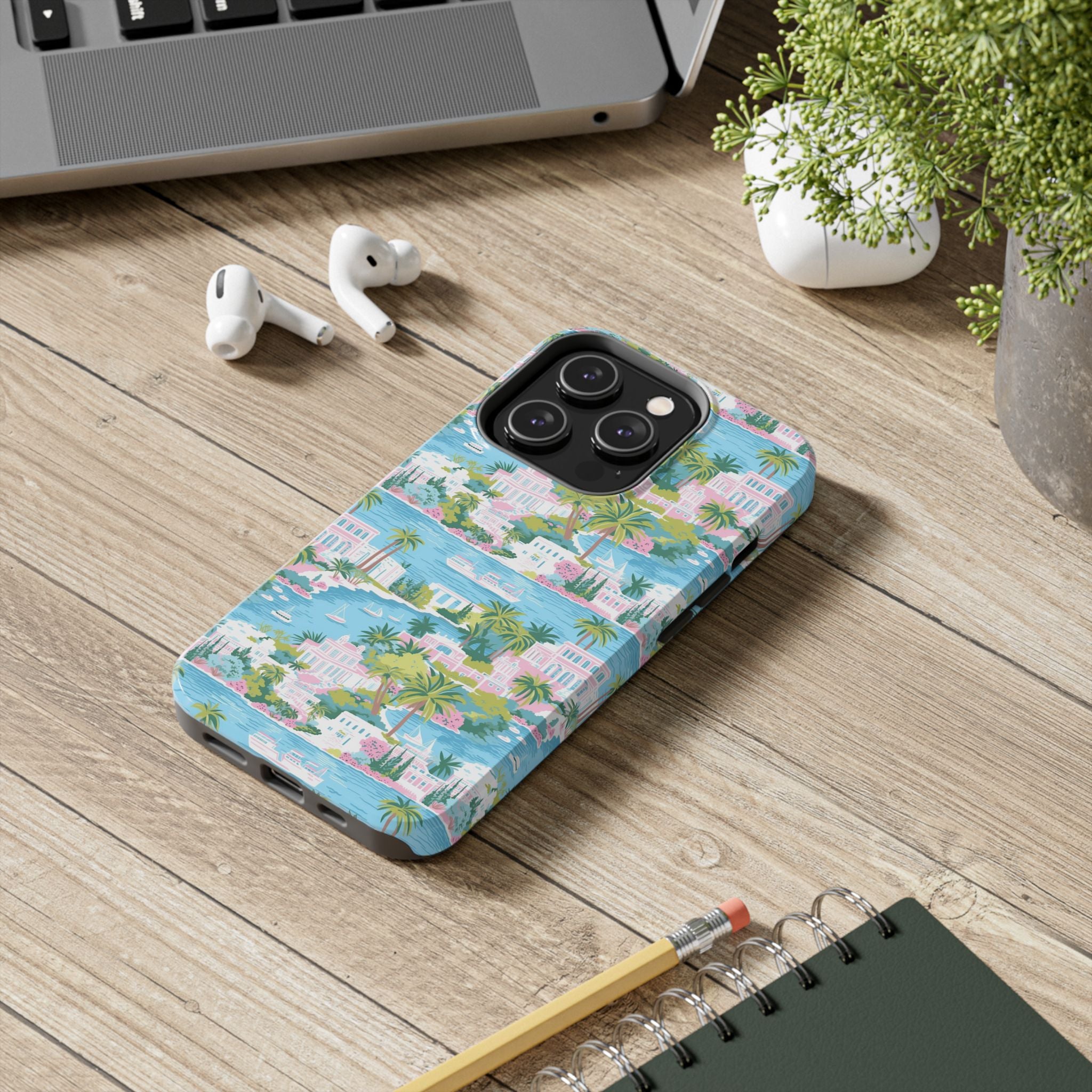Greek Island - Tropical Phone Cases - Durable Phone Covers, Summer Vibes, Beach-Themed Accessories, Perfect Gift for Travelers