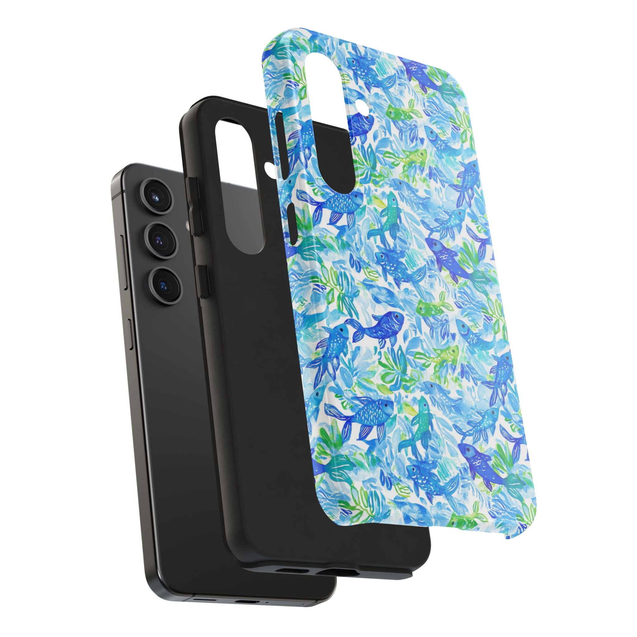 Vibrant Fish- Stylish Tough Phone Cases, Ocean-Inspired Protection, Gift for Nature Lovers, Durable Phone Cover, Summer Vibes Essential
