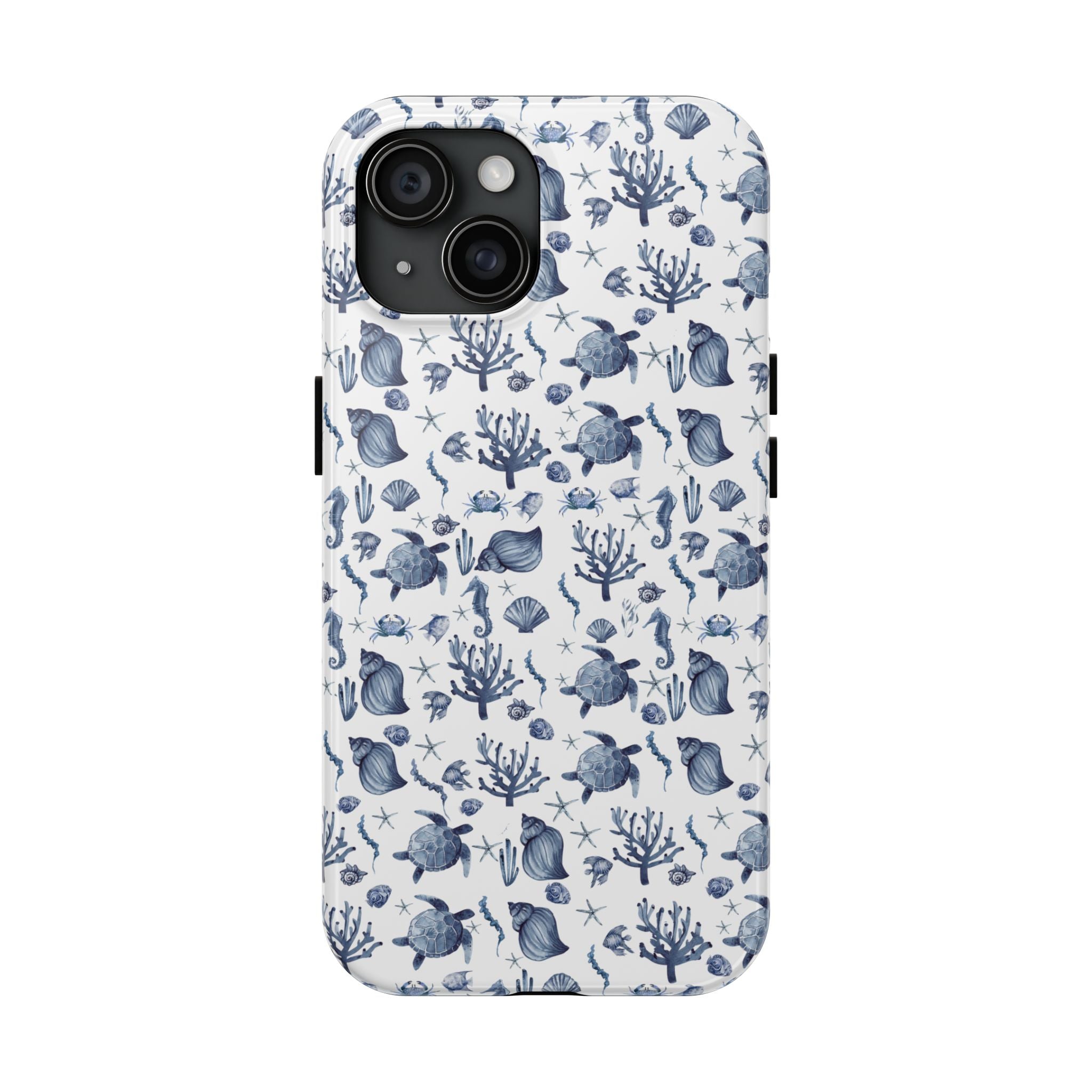 Deep Blue Sea - Ocean-Inspired Tough Phone Cases, Coastal Decor, Beach Lover's Accessory, Ideal Gift, Marine Life Design, Durable Protection