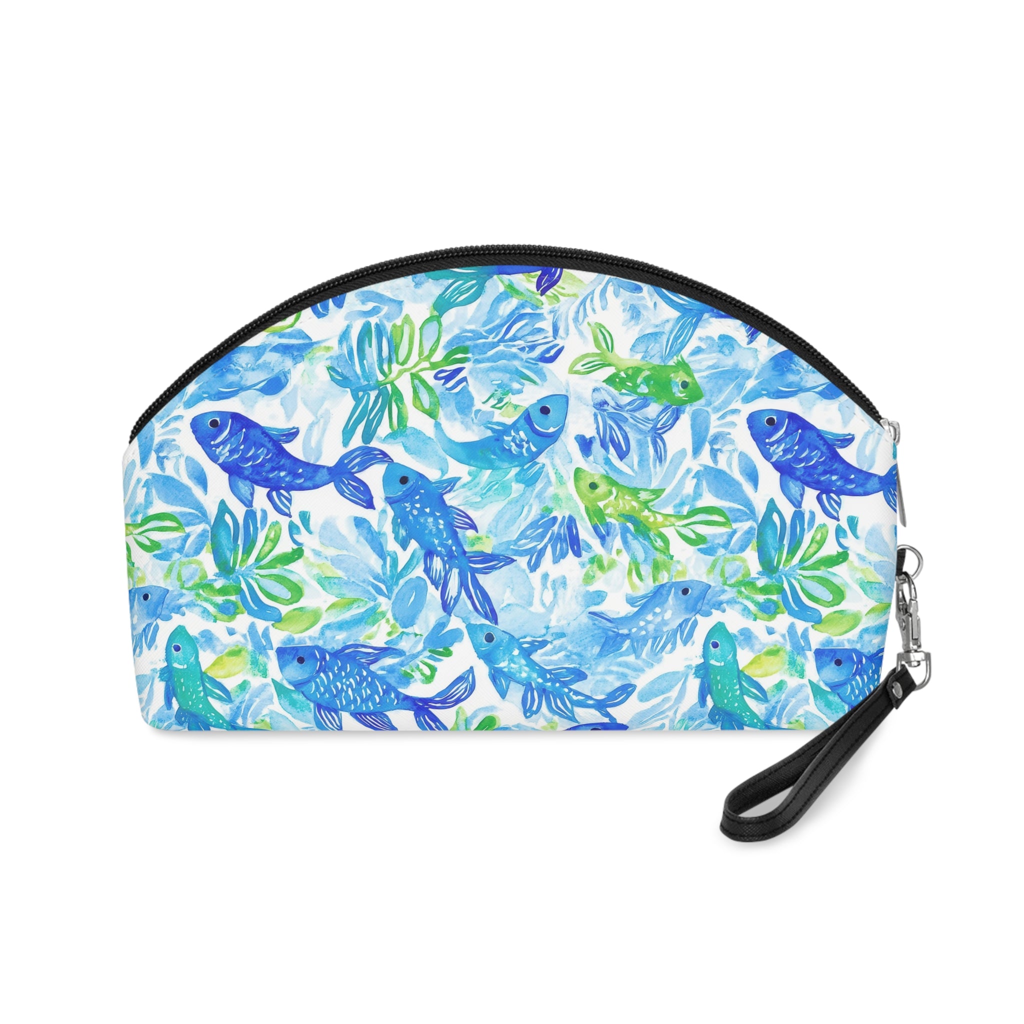Vibrant Makeup Bag, PU Faux Leather Makeup Bag, Travel Makeup kit, Vacation Makeup bag, Bridesmaid Gift, Makeup Organizer