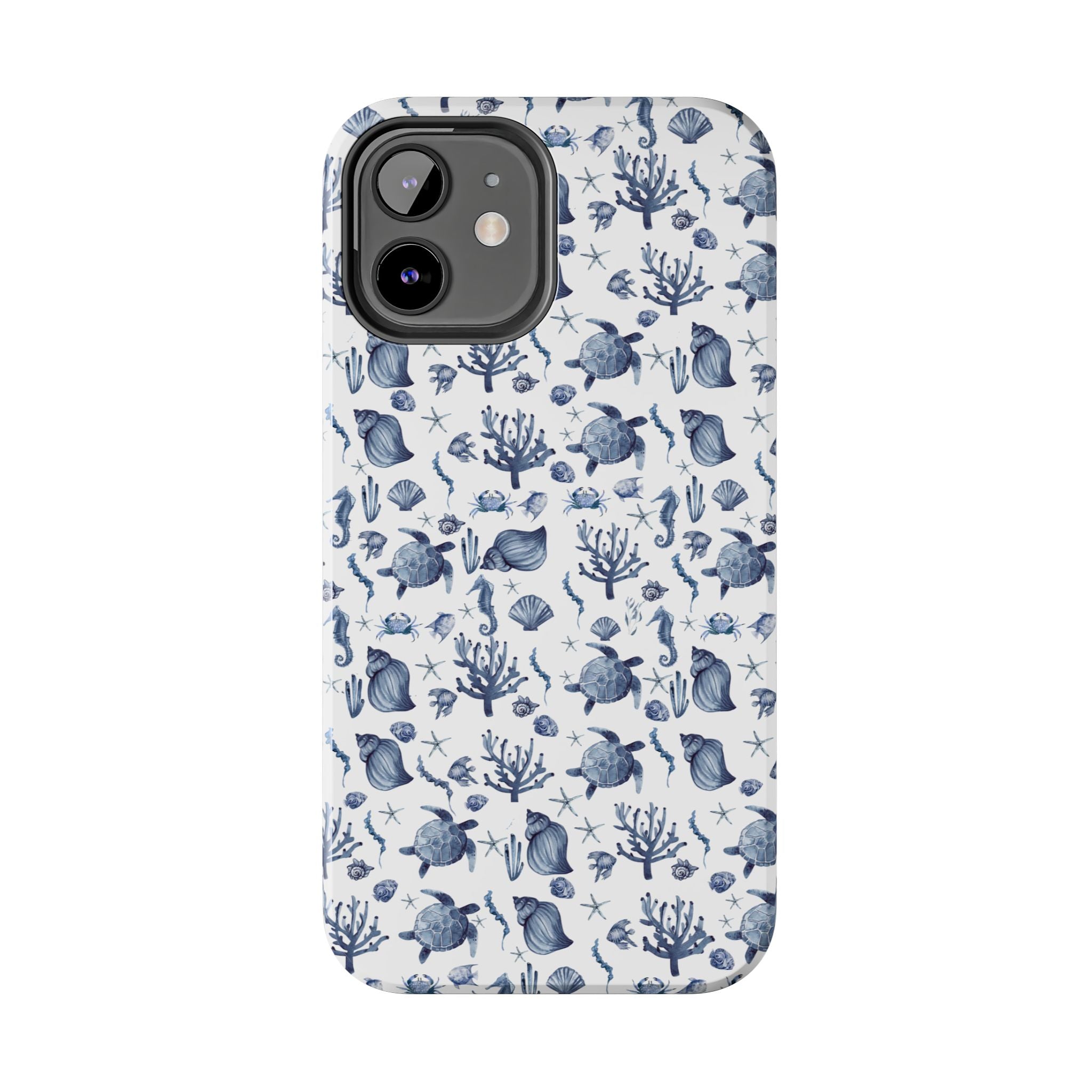 Deep Blue Sea - Ocean-Inspired Tough Phone Cases, Coastal Decor, Beach Lover's Accessory, Ideal Gift, Marine Life Design, Durable Protection