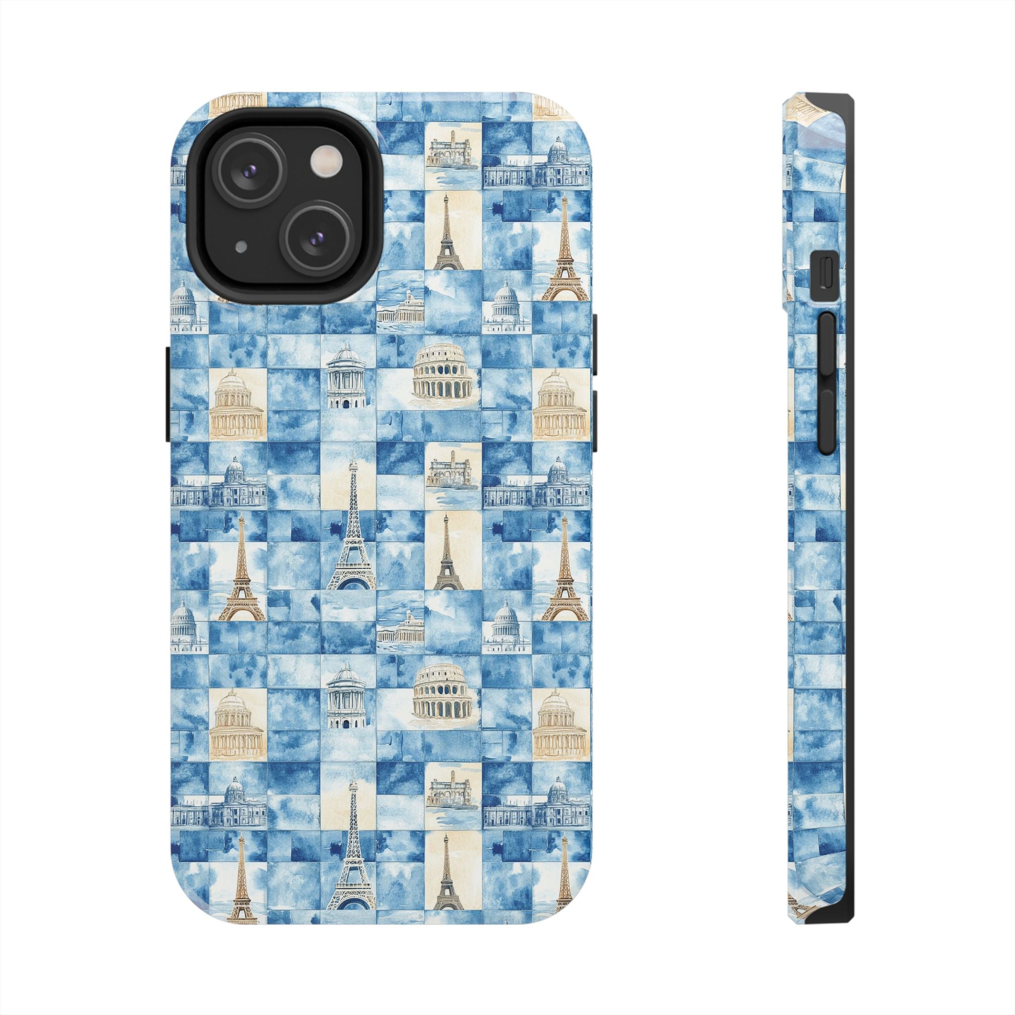 Europe- Travel-Inspired Tough Phone Case | Paris, Architecture Design, Durable Phone Cover, Gift for Travelers, Unique Cell Phone Accessory