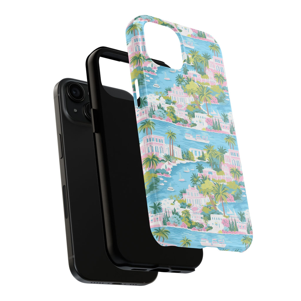 Greek Island - Tropical Phone Cases - Durable Phone Covers, Summer Vibes, Beach-Themed Accessories, Perfect Gift for Travelers