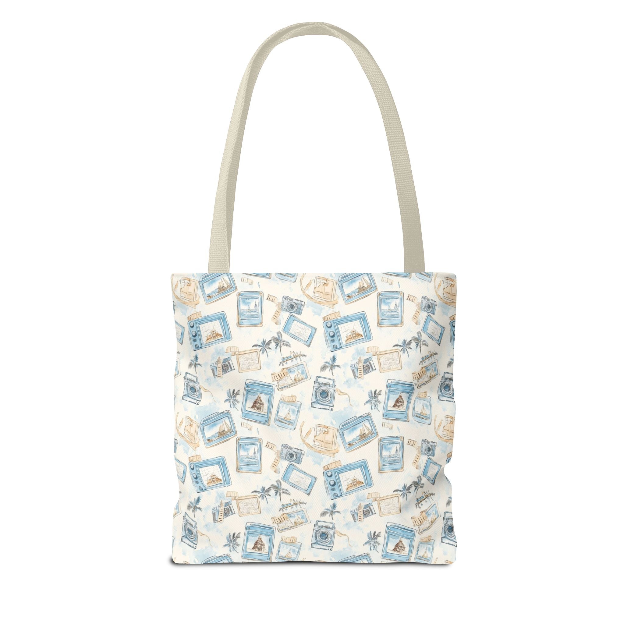 Vintage Vacay- Beach Vibes Tote Bag, Ocean Tote, Summer Accessories, Vacation Ready Bag, Coastal Shopping Bag, Gift for Travelers