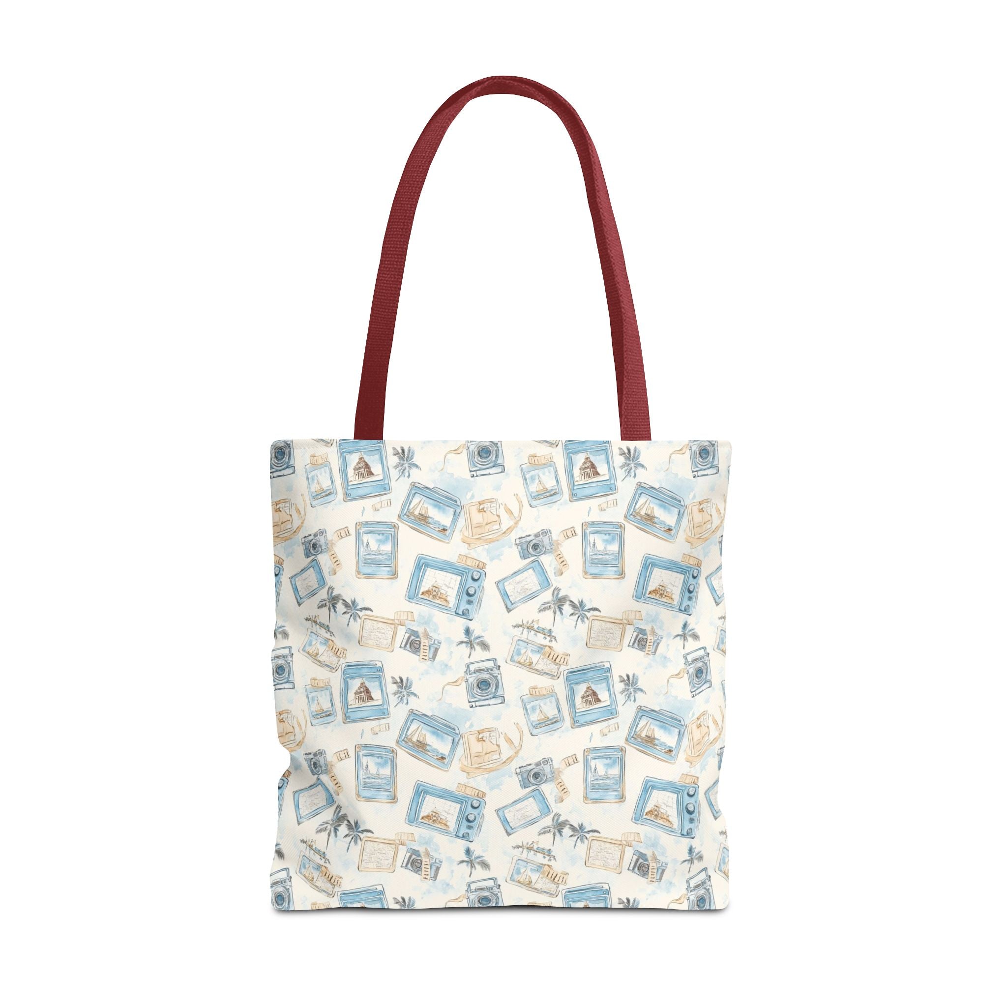 Vintage Vacay- Beach Vibes Tote Bag, Ocean Tote, Summer Accessories, Vacation Ready Bag, Coastal Shopping Bag, Gift for Travelers