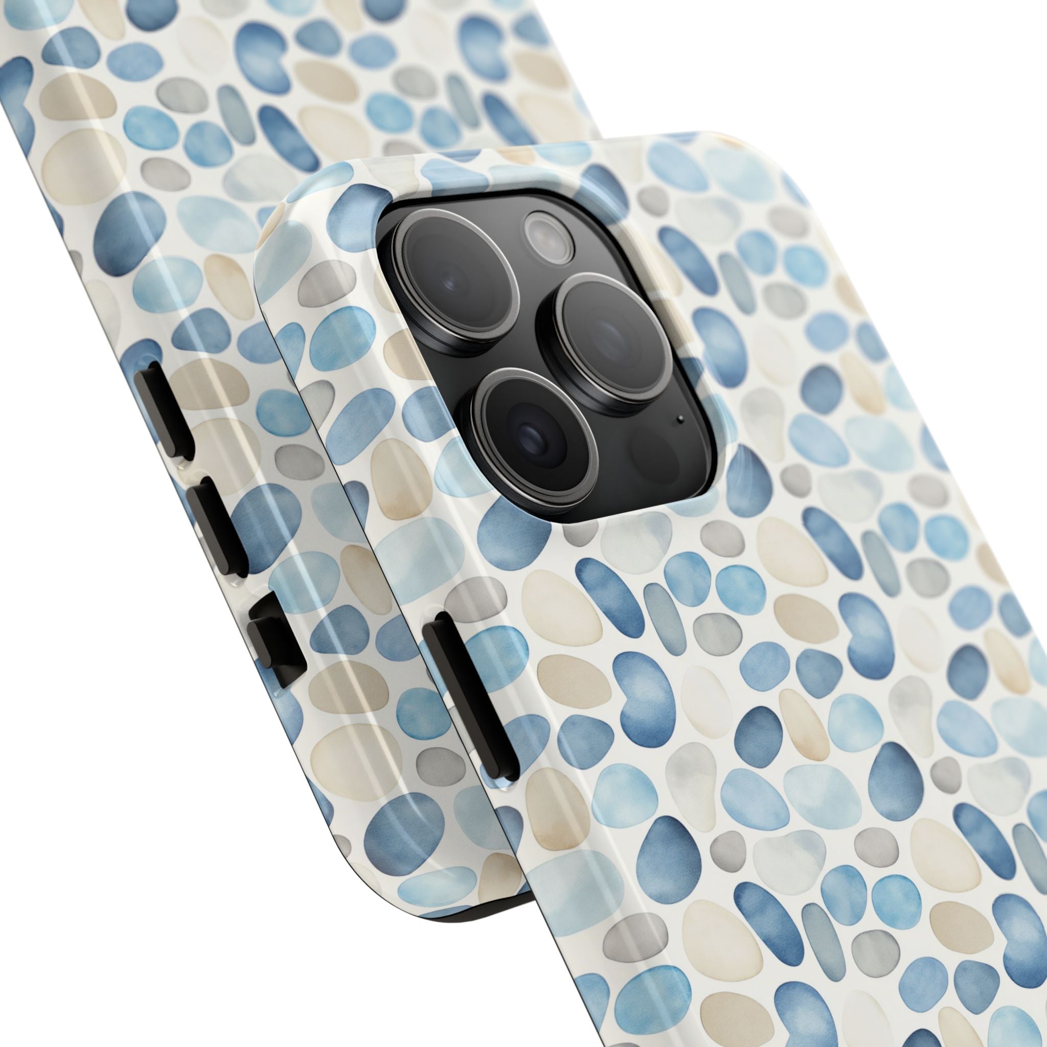 Cobblestone- Stylish Tough Phone Cases with Pebble Design, Durable Phone Accessories, Trendy Phone Cover, Protective Case, Gift for Tech Lovers