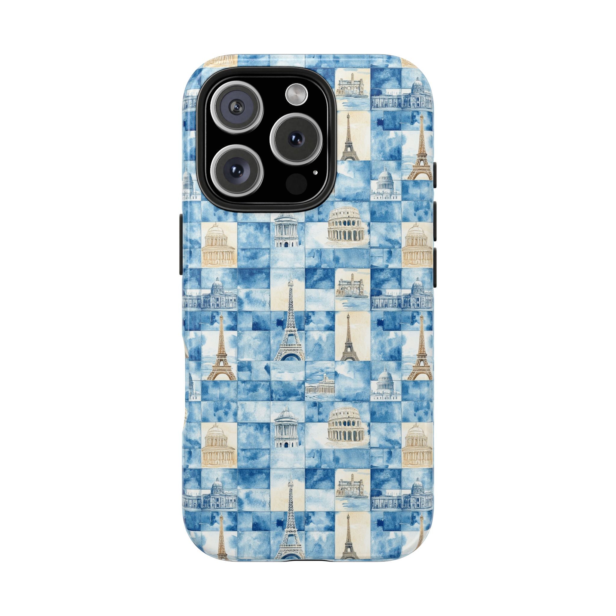 Europe- Travel-Inspired Tough Phone Case | Paris, Architecture Design, Durable Phone Cover, Gift for Travelers, Unique Cell Phone Accessory