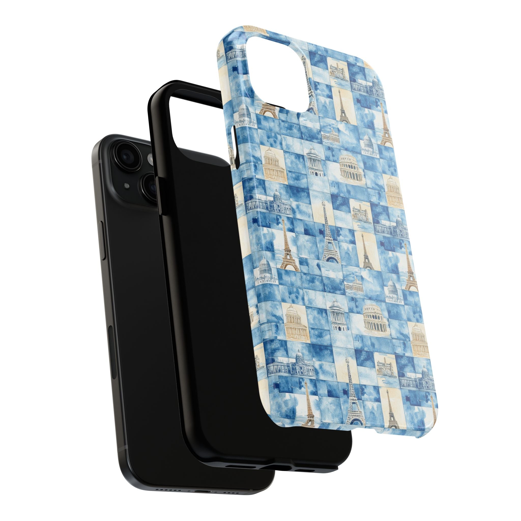 Europe- Travel-Inspired Tough Phone Case | Paris, Architecture Design, Durable Phone Cover, Gift for Travelers, Unique Cell Phone Accessory