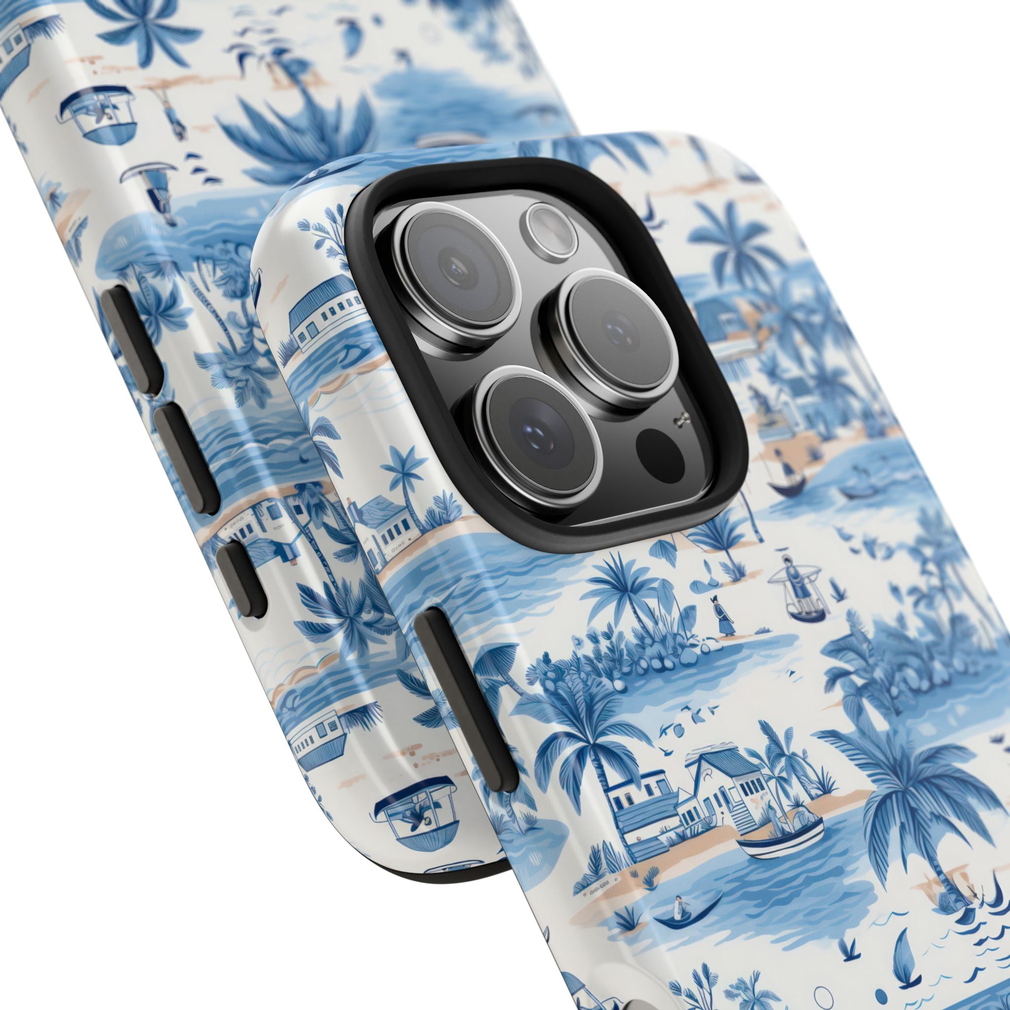 Tropical Blue- Paradise Phone Case - Durable Phone Cover for Beach Lovers, Summer Vibes, Vacation Ready, Gift for Him or Her, Unique Phone [...]