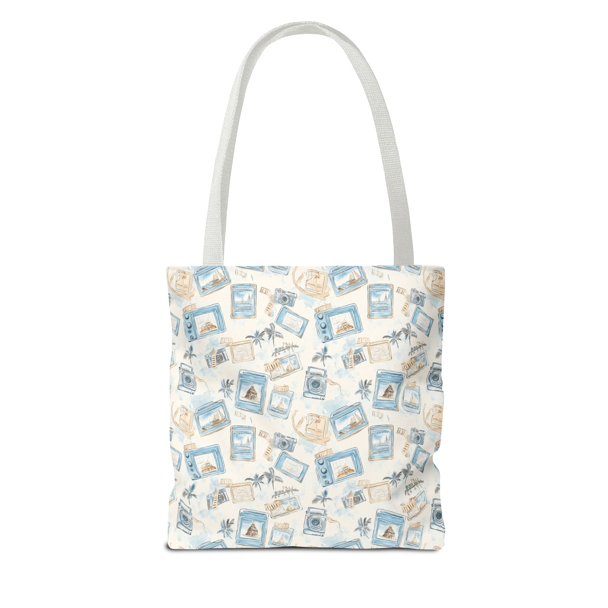 Vintage Vacay- Beach Vibes Tote Bag, Ocean Tote, Summer Accessories, Vacation Ready Bag, Coastal Shopping Bag, Gift for Travelers