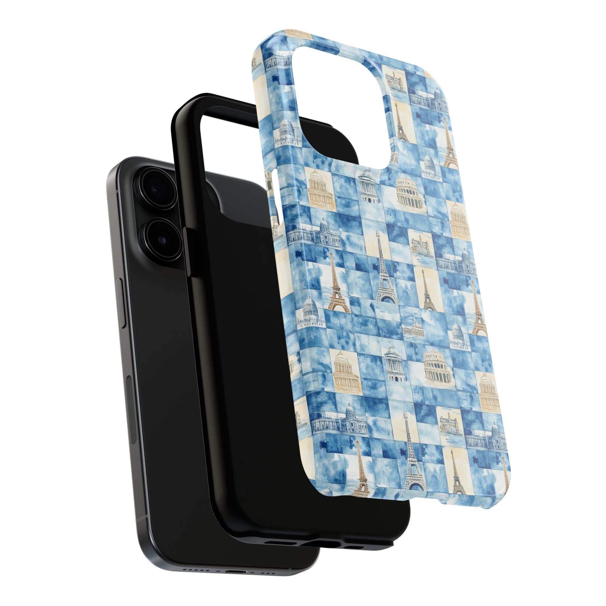 Europe- Travel-Inspired Tough Phone Case | Paris, Architecture Design, Durable Phone Cover, Gift for Travelers, Unique Cell Phone Accessory