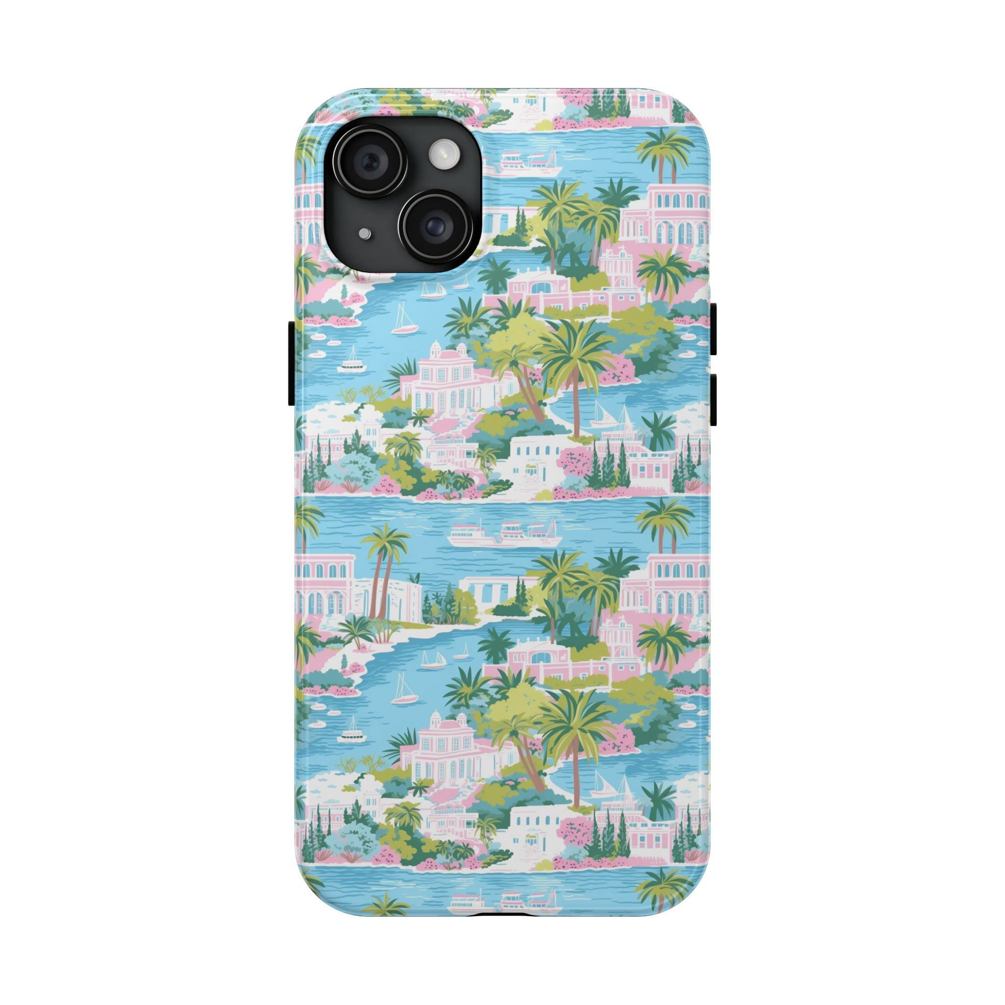 Greek Island - Tropical Phone Cases - Durable Phone Covers, Summer Vibes, Beach-Themed Accessories, Perfect Gift for Travelers