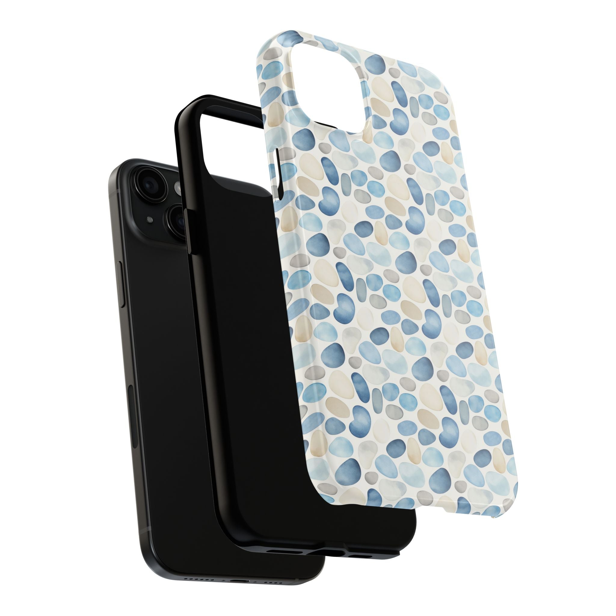 Cobblestone- Stylish Tough Phone Cases with Pebble Design, Durable Phone Accessories, Trendy Phone Cover, Protective Case, Gift for Tech Lovers