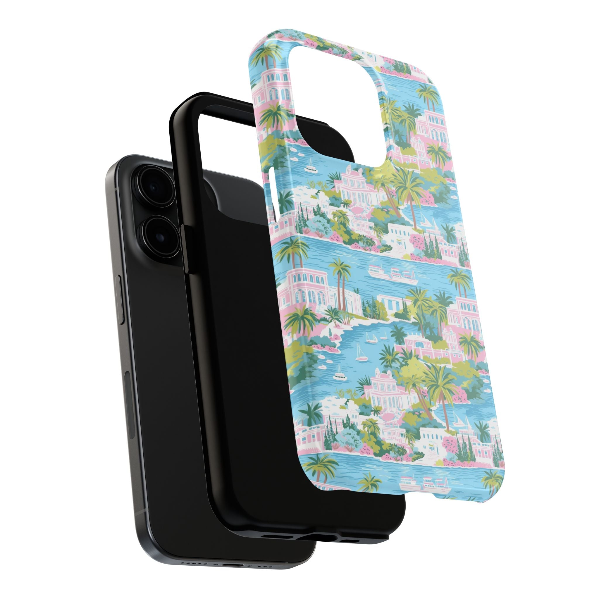 Greek Island - Tropical Phone Cases - Durable Phone Covers, Summer Vibes, Beach-Themed Accessories, Perfect Gift for Travelers