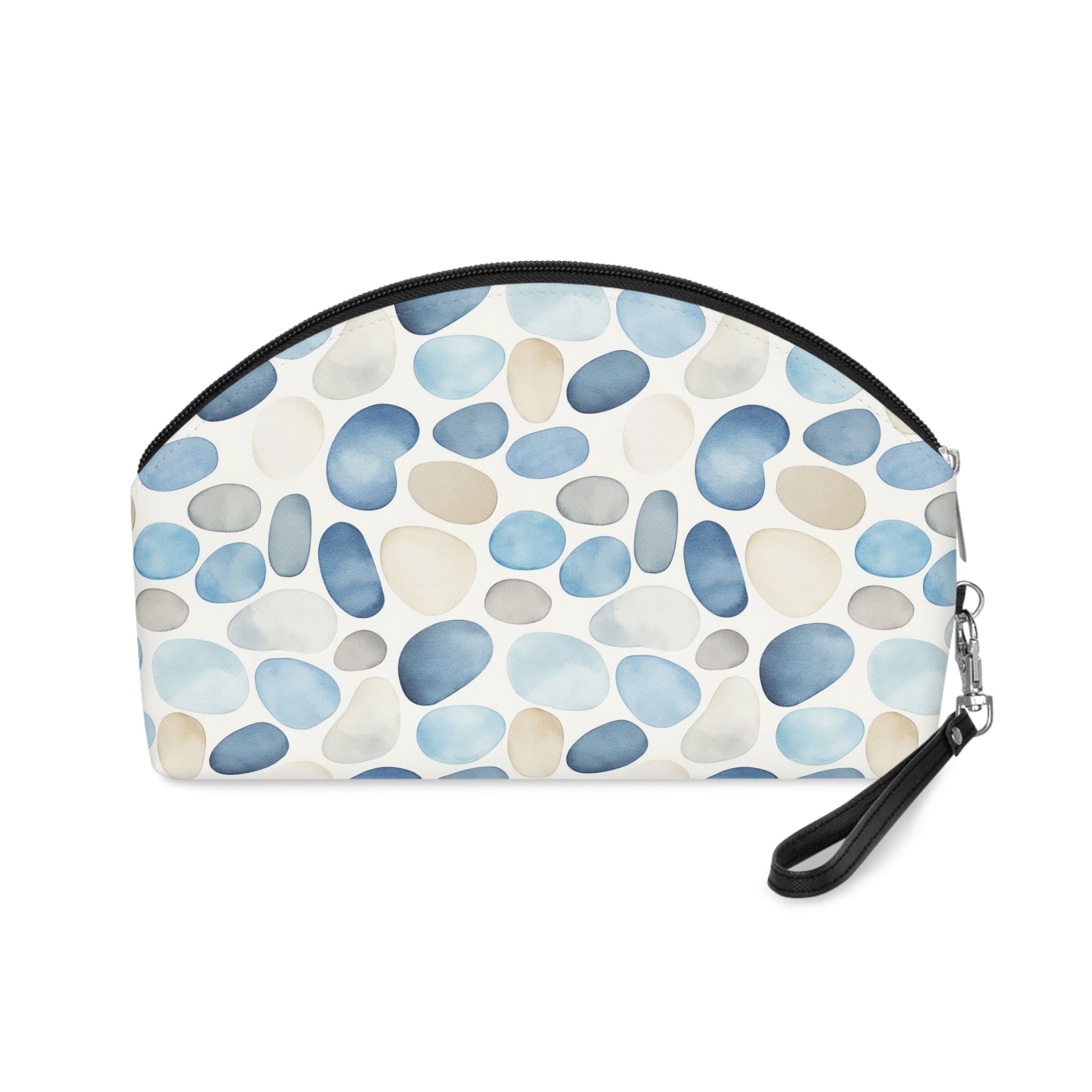 Cobblestone-Stylish Makeup Bag with Pebble Pattern, Cosmetic Pouch, Travel Organizer, Gift for Her, Everyday Essentials, Beauty Accessory