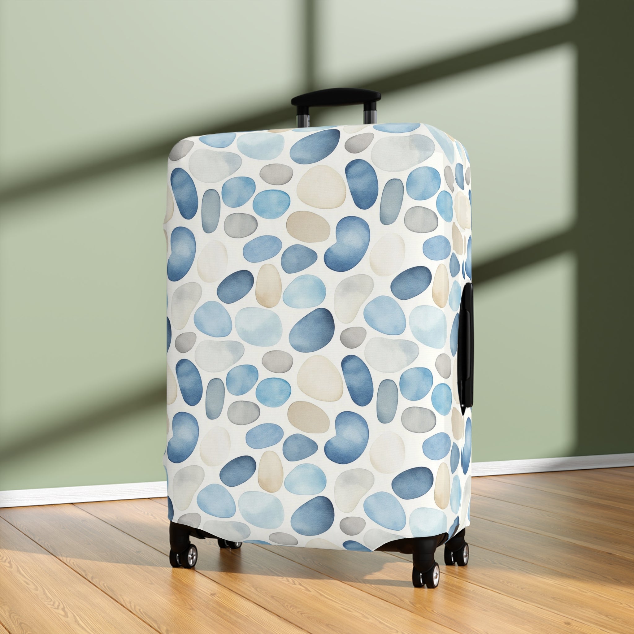 Cobblestone-Luggage Cover with Stylish Pebble Design | Travel Accessory for Adventurers, Waterproof Suitcase Protector, Gift for Travelers, [...]
