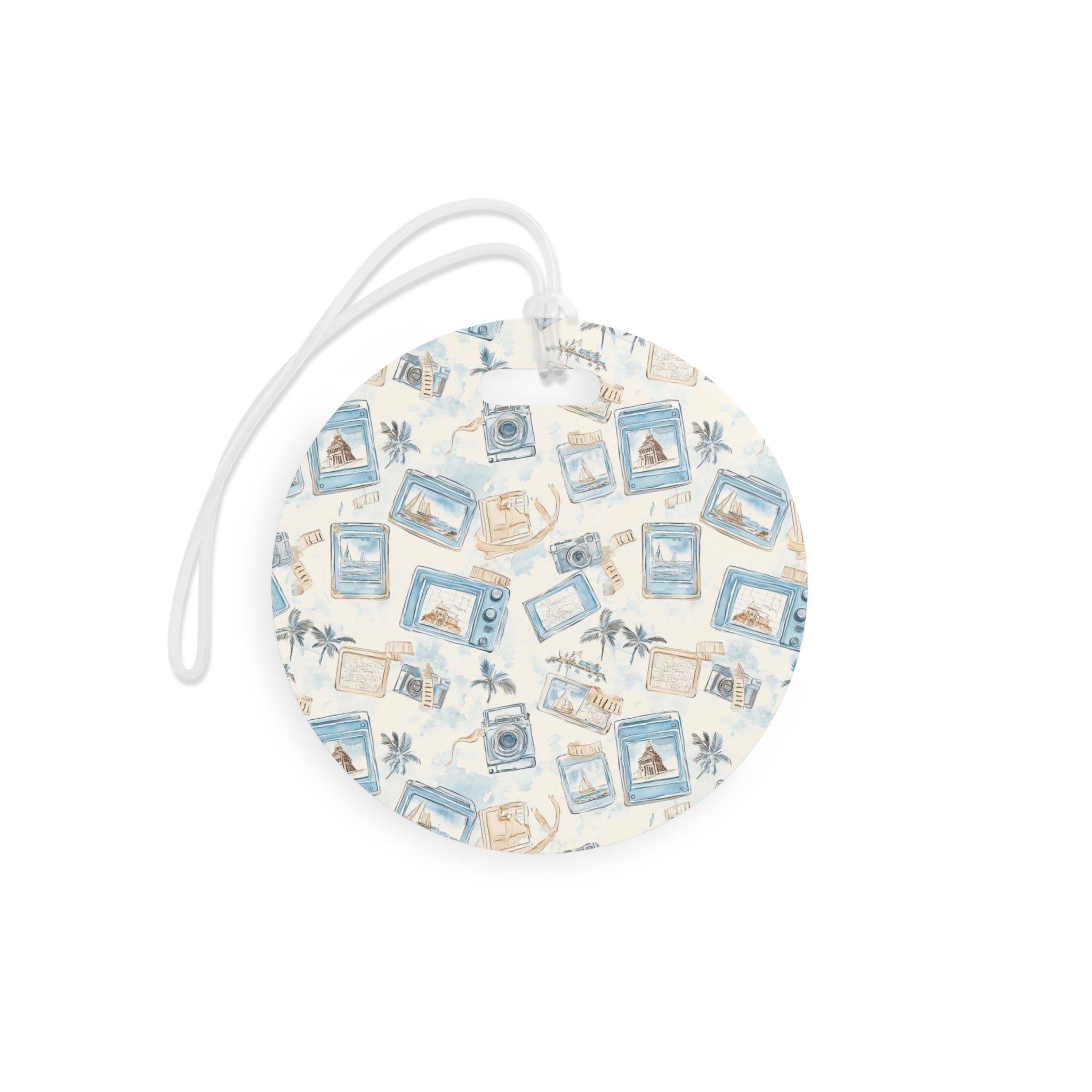 Vintage Vacay Luggage Tag, Travel Accessories, Luggage, Vacation must have, Beach Vacation Supplies