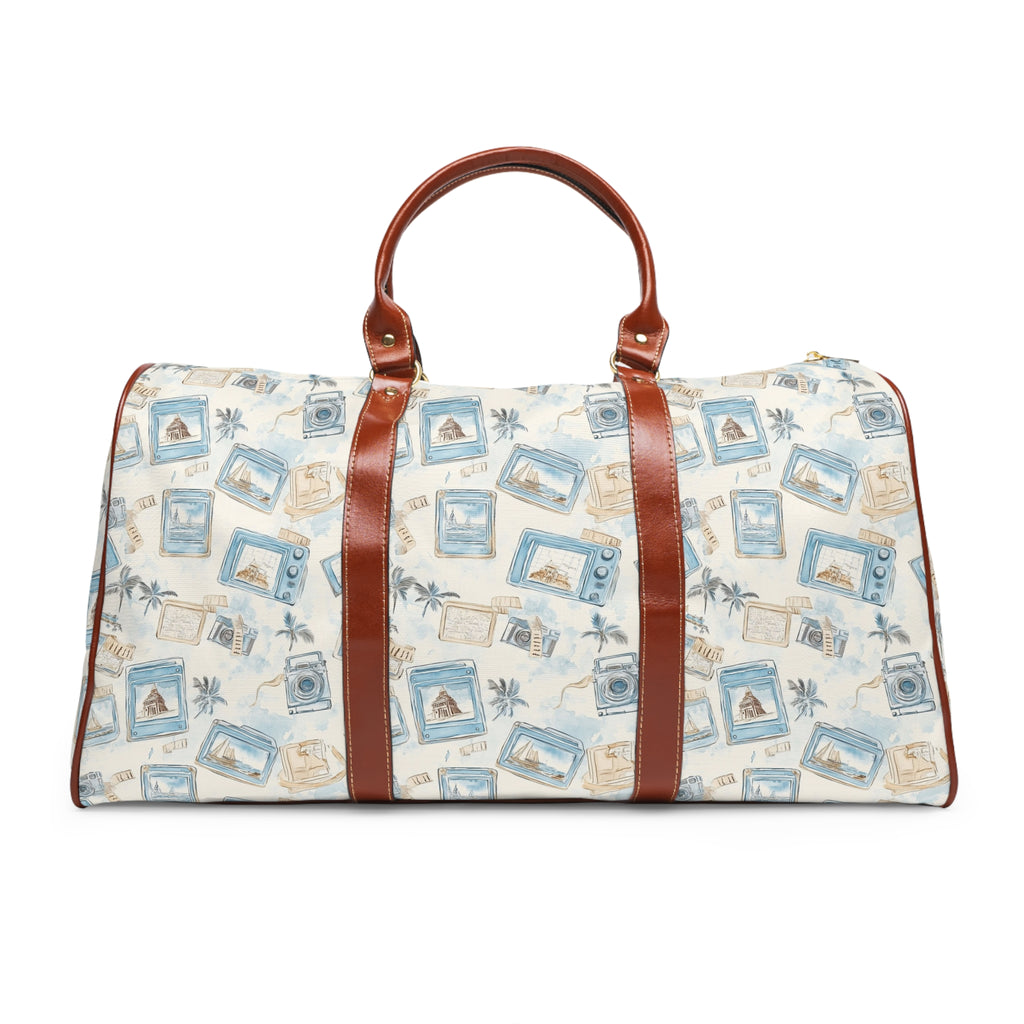 Vintage Vacay- Waterproof Travel Bag for Adventurers, Weekend Getaways, Beach Days, Vacation Ready, Waterproof Luggage, Travel Essentials, Stylish [...]