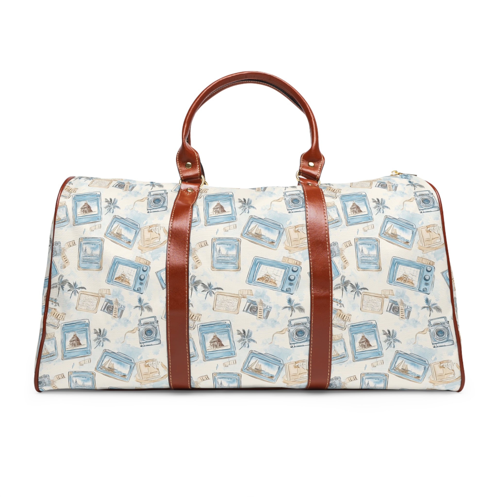 Vintage Vacay- Waterproof Travel Bag for Adventurers, Weekend Getaways, Beach Days, Vacation Ready, Waterproof Luggage, Travel Essentials, Stylish [...]