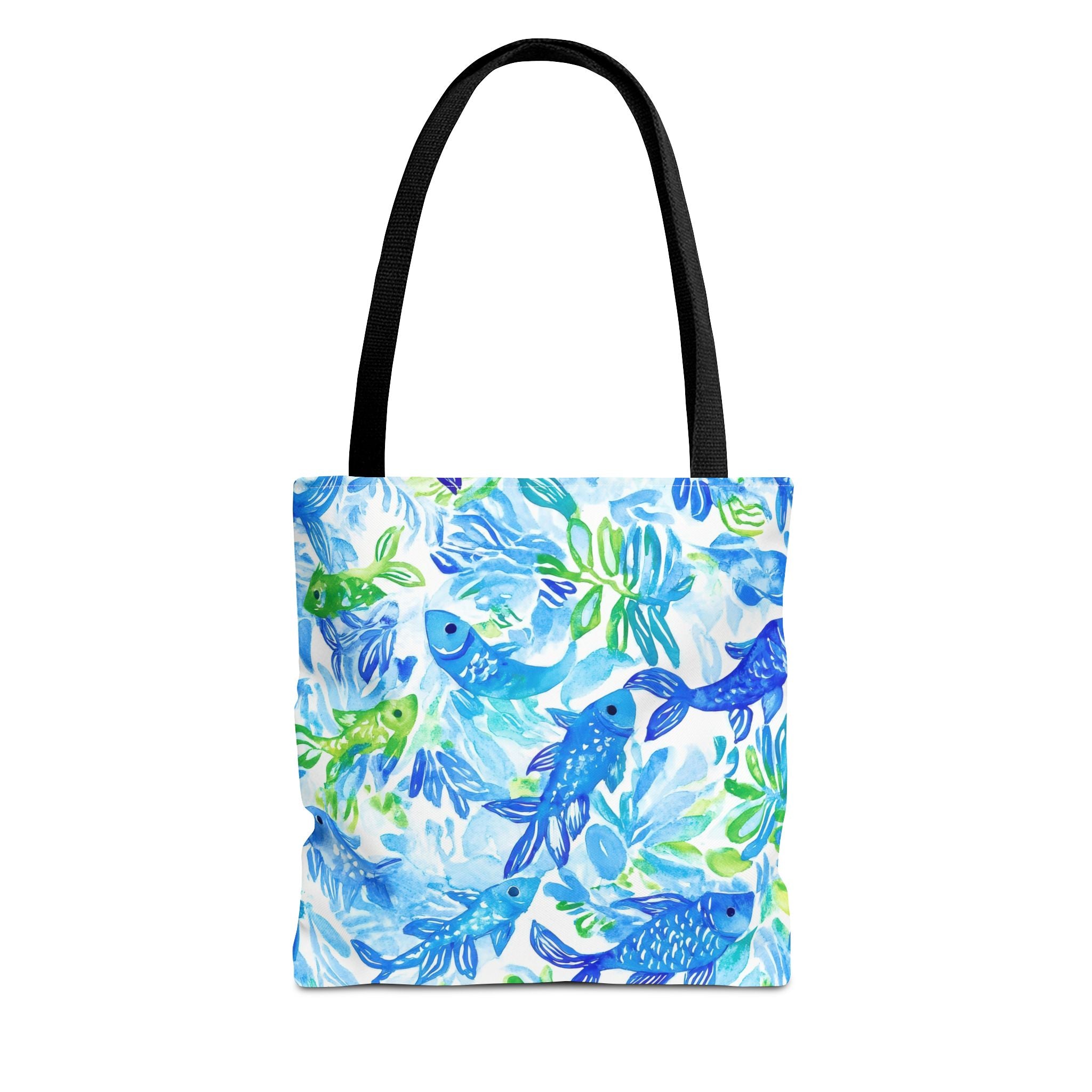 Vibrant Fish- Colorful Fish Tote Bag, Beach Bag, Shopping Tote, Eco-Friendly Reusable Bag, Gift for Ocean Lovers, Summer Accessory