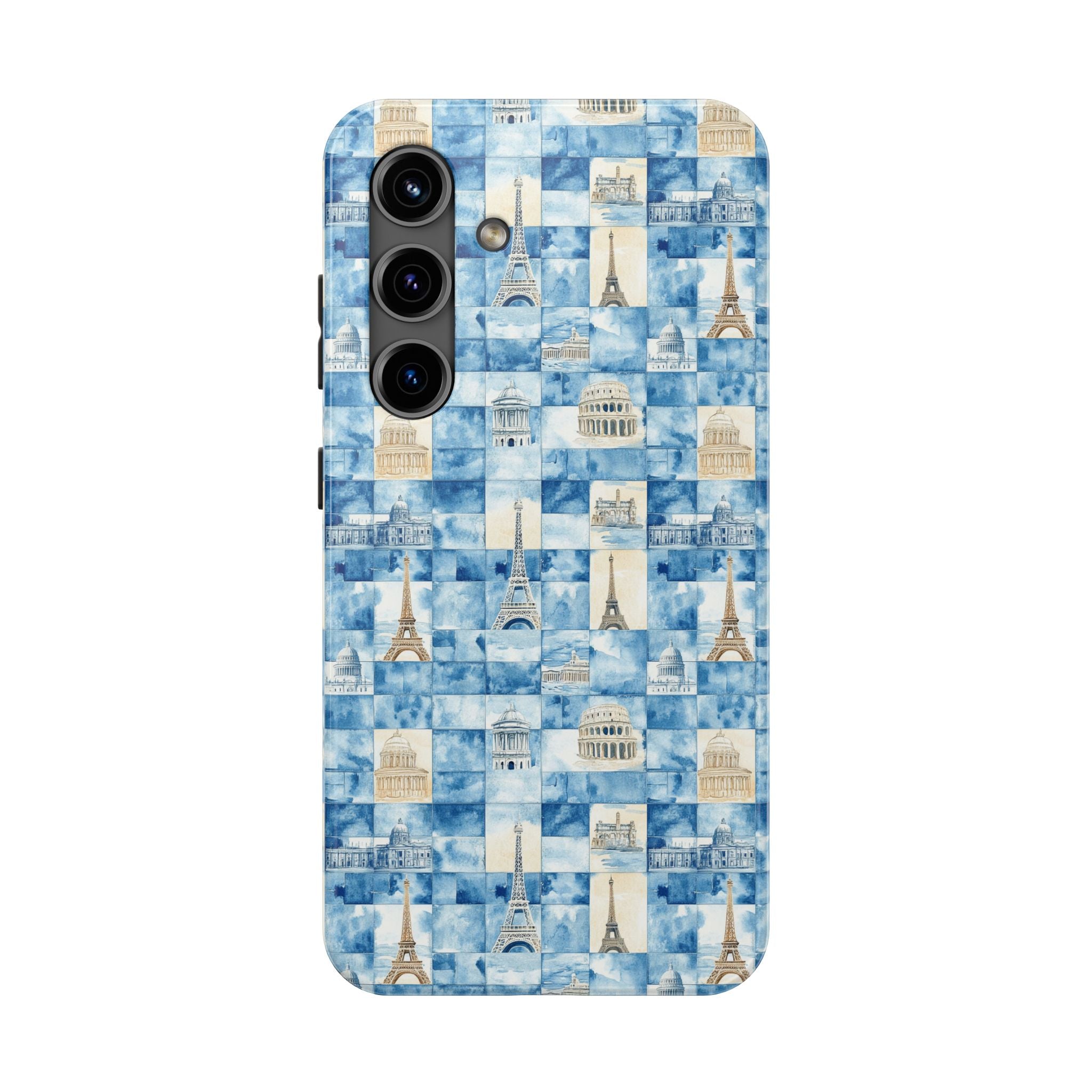 Europe- Travel-Inspired Tough Phone Case | Paris, Architecture Design, Durable Phone Cover, Gift for Travelers, Unique Cell Phone Accessory