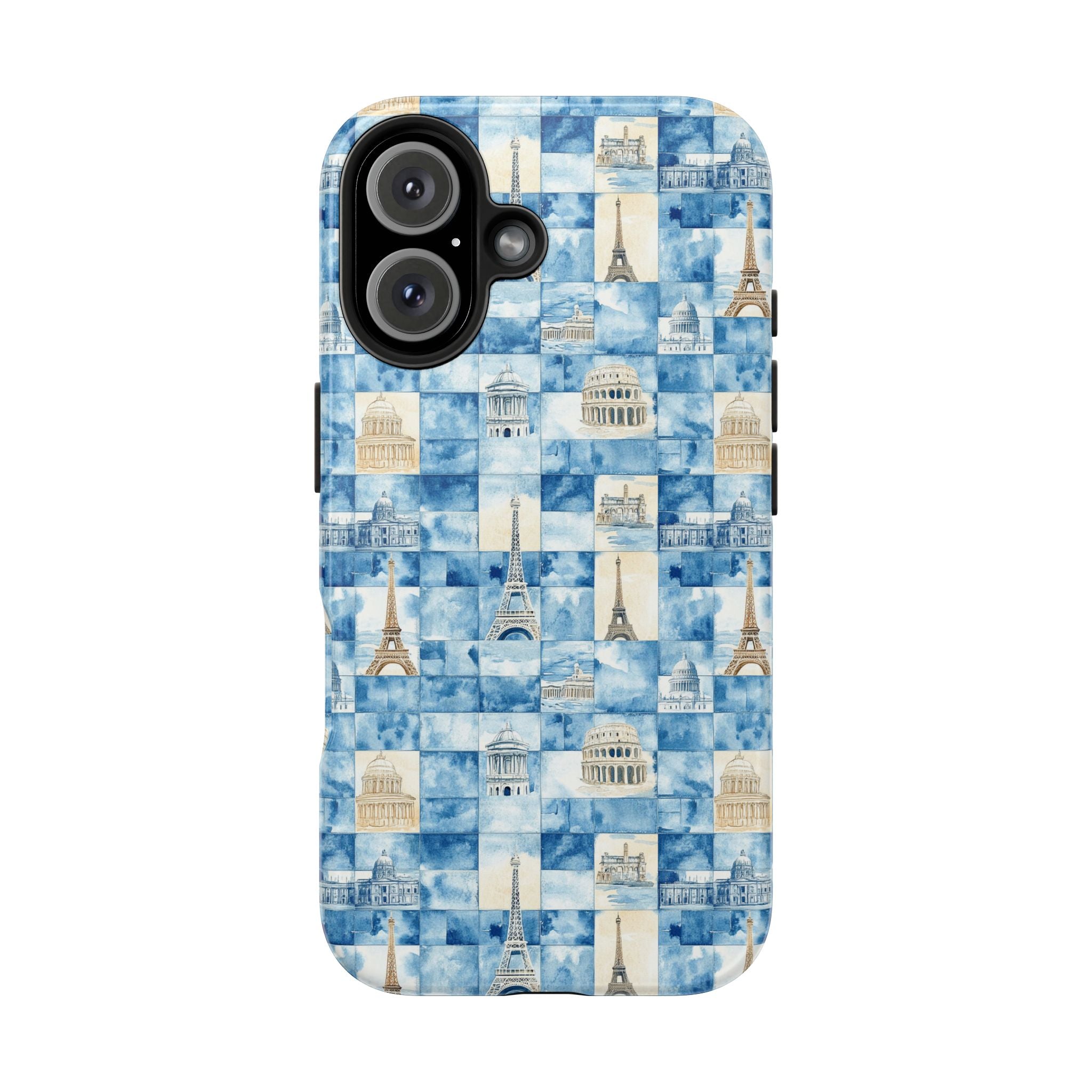Europe- Travel-Inspired Tough Phone Case | Paris, Architecture Design, Durable Phone Cover, Gift for Travelers, Unique Cell Phone Accessory