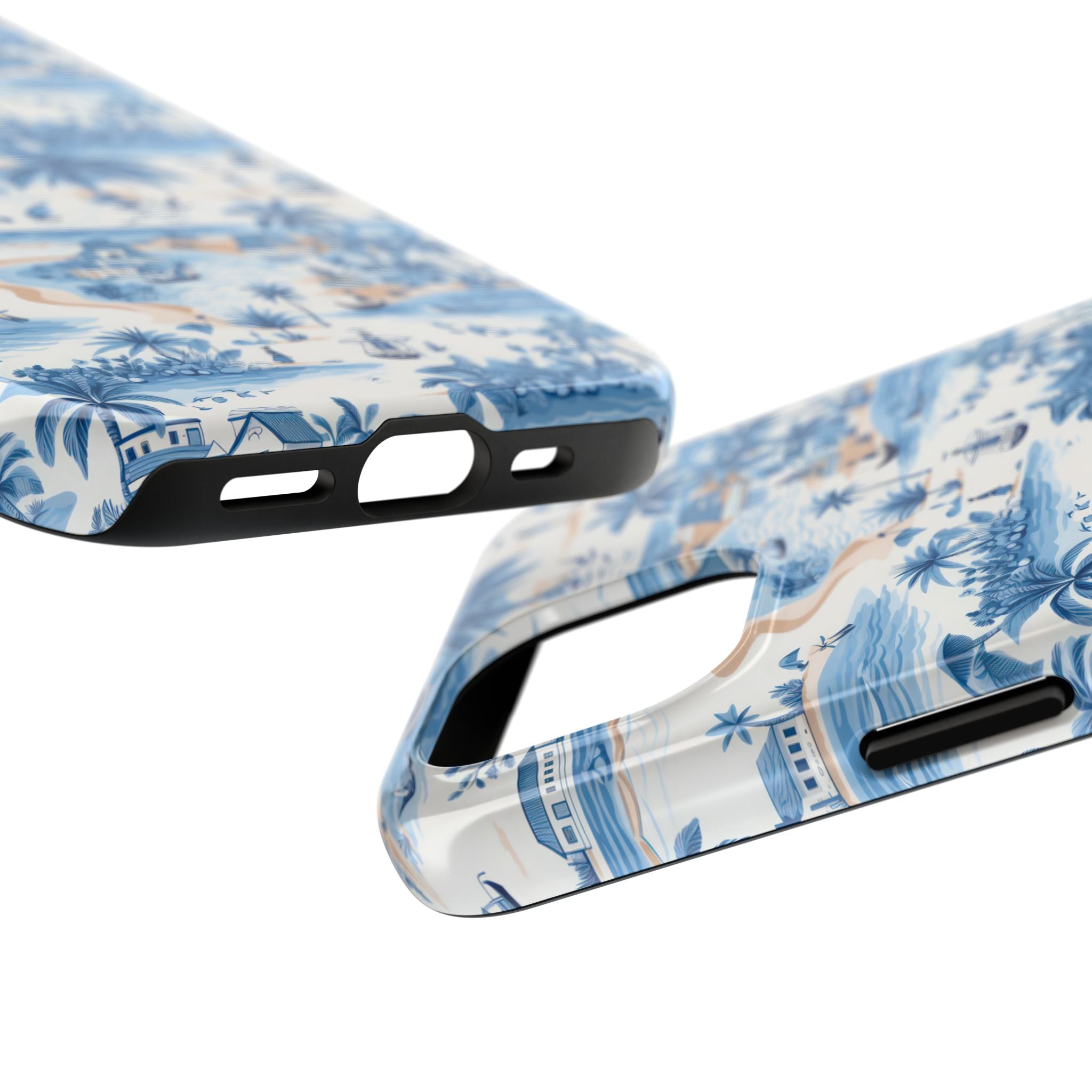 Tropical Blue- Paradise Phone Case - Durable Phone Cover for Beach Lovers, Summer Vibes, Vacation Ready, Gift for Him or Her, Unique Phone [...]