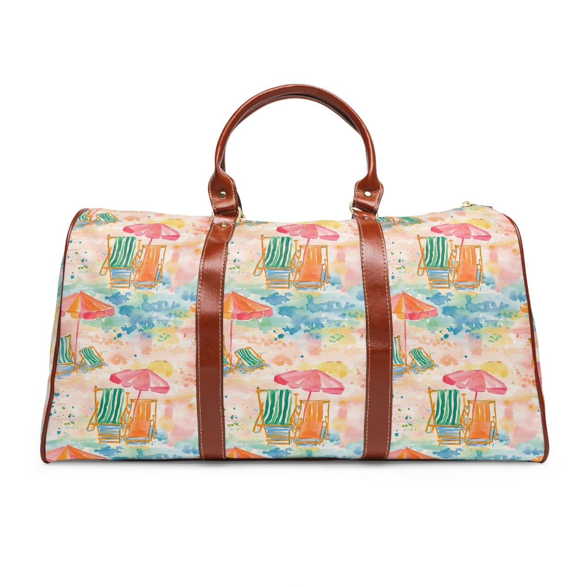 Beach Vibes - Waterproof Travel Bag for Beach Lovers, Stylish Duffle for Weekend Getaways, Ideal for Summer Vacations, Perfect Gift for Travelers, [...]