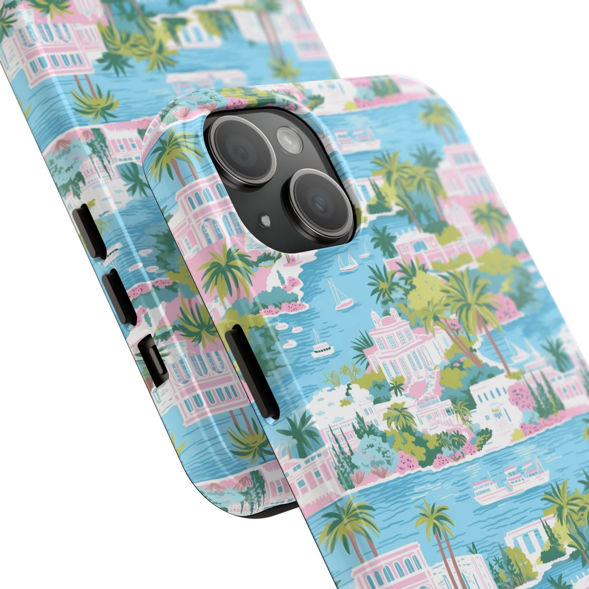 Greek Island - Tropical Phone Cases - Durable Phone Covers, Summer Vibes, Beach-Themed Accessories, Perfect Gift for Travelers