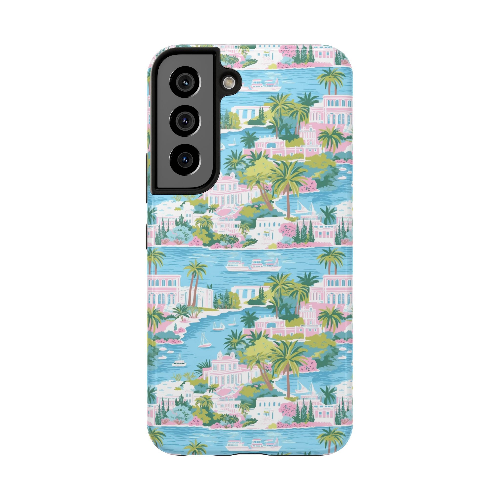 Greek Island - Tropical Phone Cases - Durable Phone Covers, Summer Vibes, Beach-Themed Accessories, Perfect Gift for Travelers