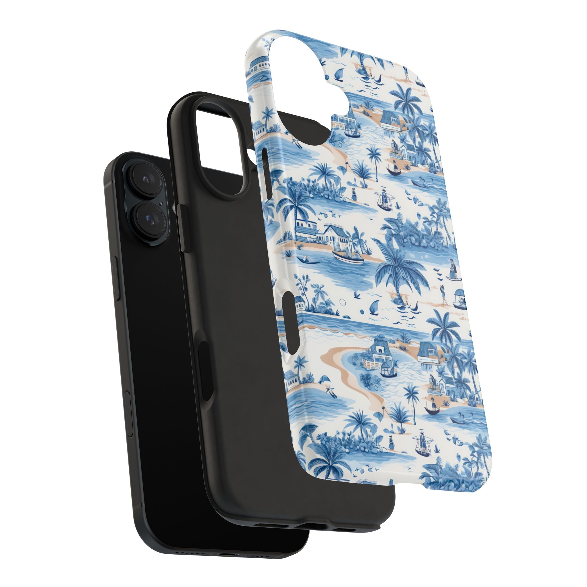 Tropical Blue- Paradise Phone Case - Durable Phone Cover for Beach Lovers, Summer Vibes, Vacation Ready, Gift for Him or Her, Unique Phone [...]