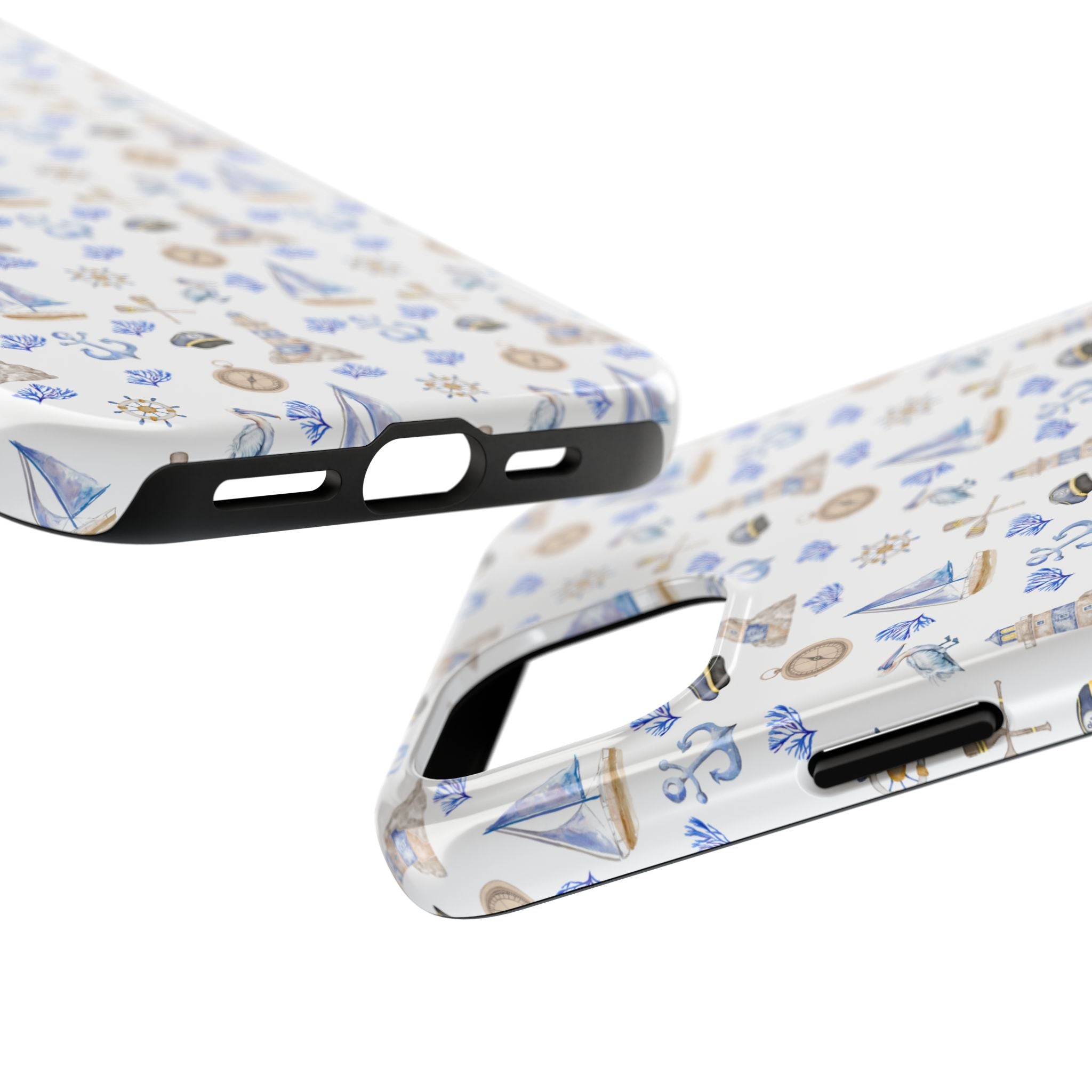 Sail Away- Nautical Phone Case - Tough Sea Adventure Phone Cover, Gifts for Beach Lovers, Summer Decor, Ocean-Inspired Protection