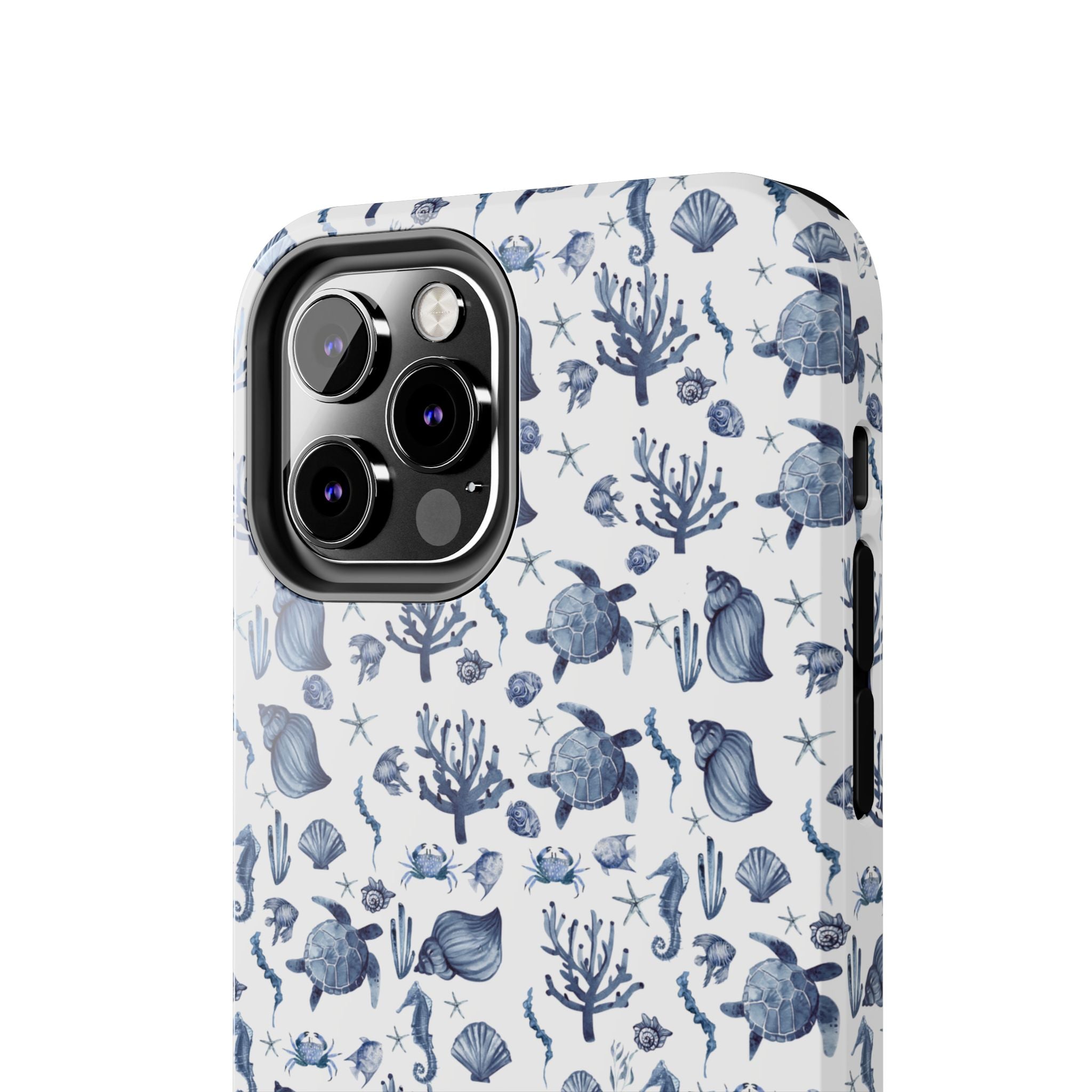 Deep Blue Sea - Ocean-Inspired Tough Phone Cases, Coastal Decor, Beach Lover's Accessory, Ideal Gift, Marine Life Design, Durable Protection