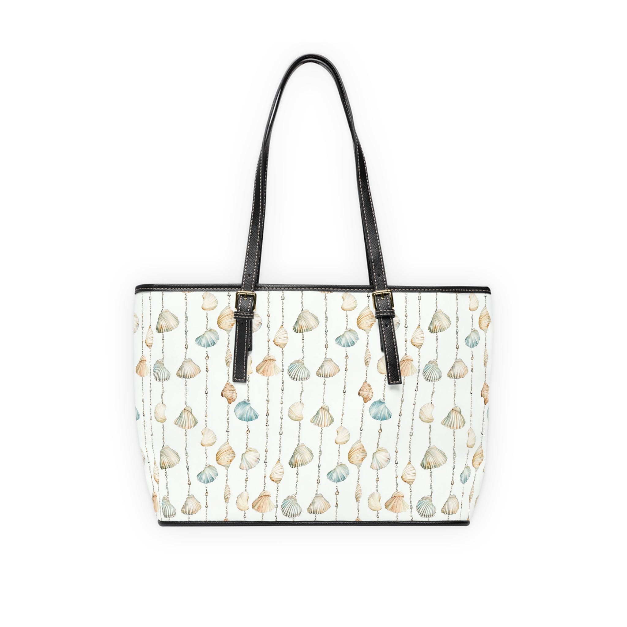 Seashell Lover - PU Leather Shoulder Bag, Stylish Handbag for Everyday Use, Fashion Tote for Women, Perfect Gift for Her, Trendy Accessory